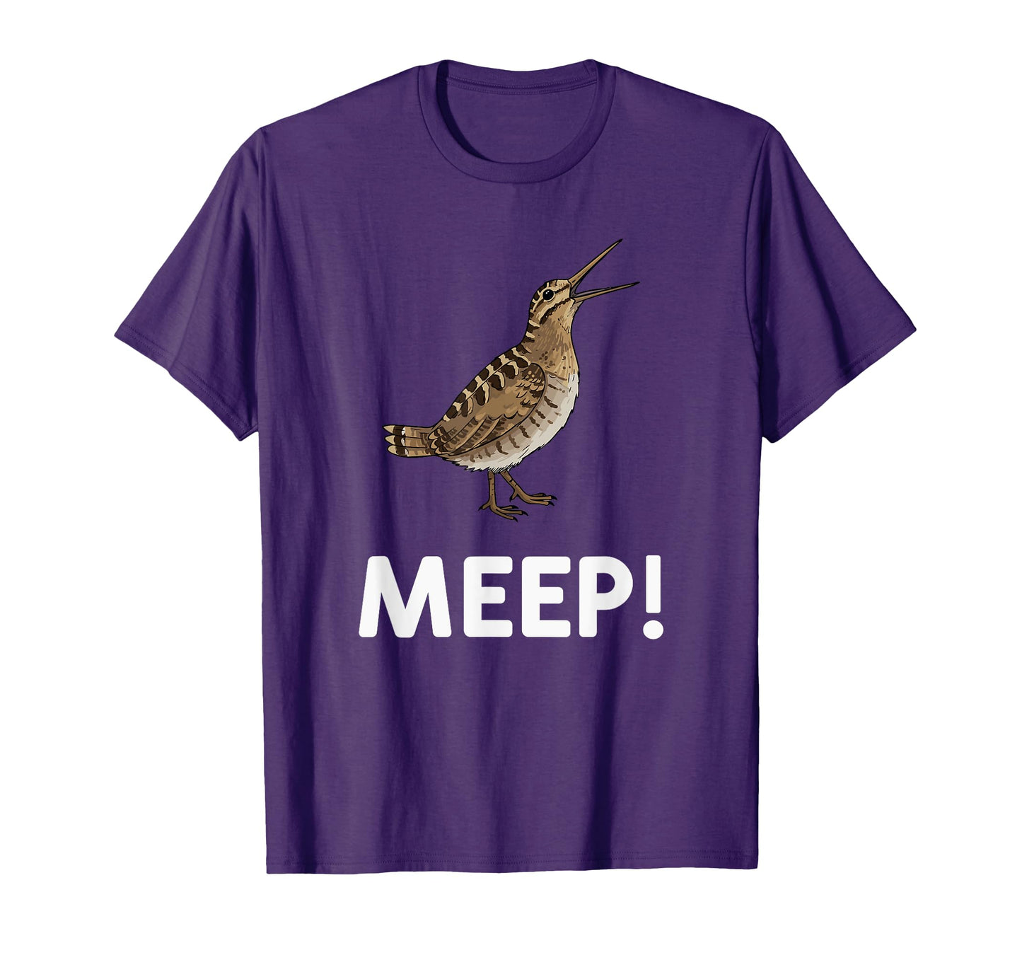 Meeb Meme Bird Saying Meep Bird American Woodcocks Meep T-Shirt