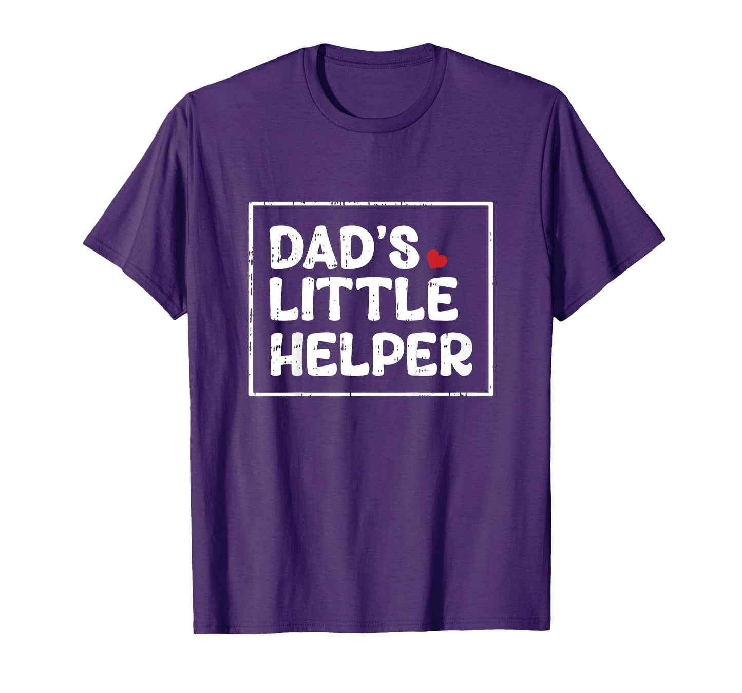 Kids Dads Little Helper Fathers Day Funny Son Boys Kids Toddlers T-Shirt