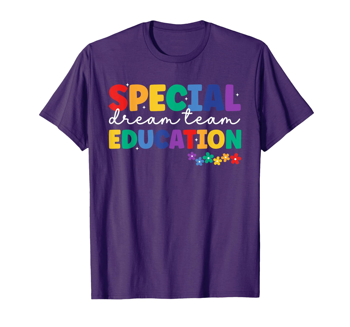Special Education Squad Retro Dream Team SPED Teacher T-Shirt