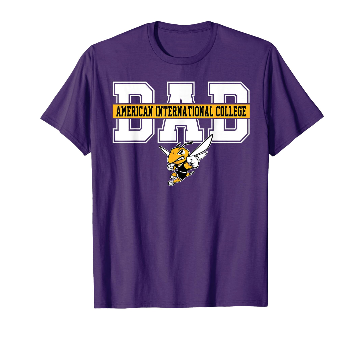 American International College AIC Dad Father Arch Vintage T-Shirt