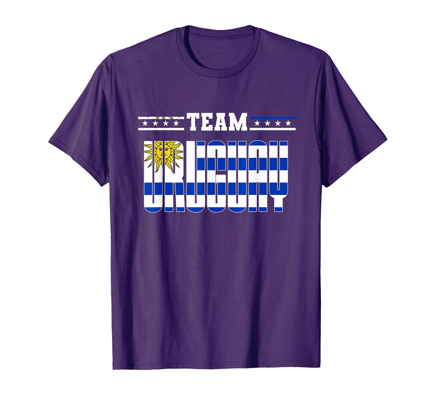 Team Patriotic Uruguayan Flag Uruguay T-Shirt