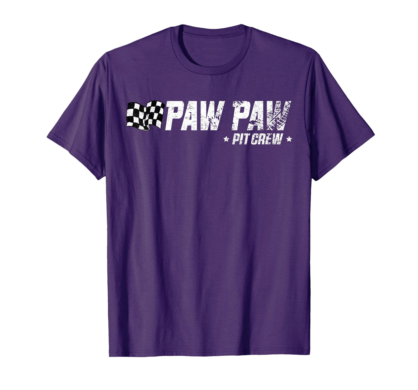 Paw Paw Pit Crew Race Car Birthday Family Racing T-Shirt