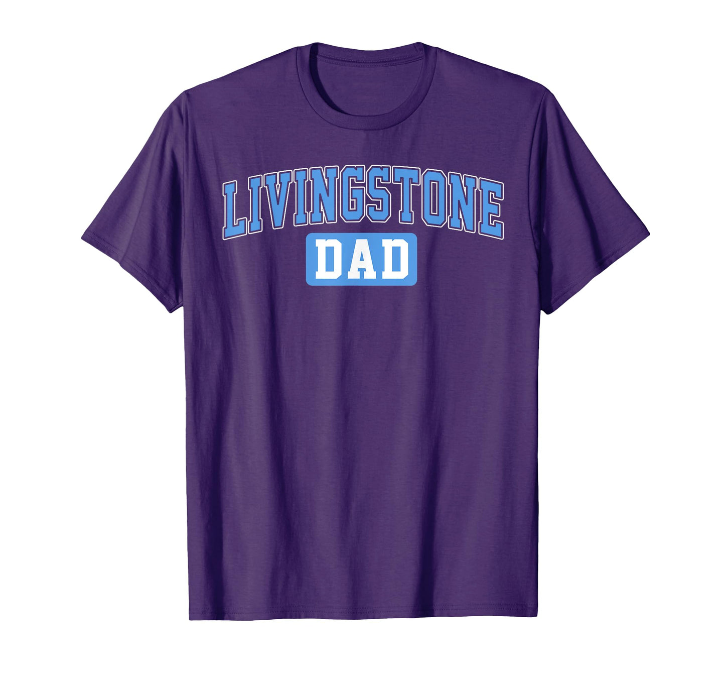 Livingstone College Dad Arch Vintage Design for Father Men T-Shirt