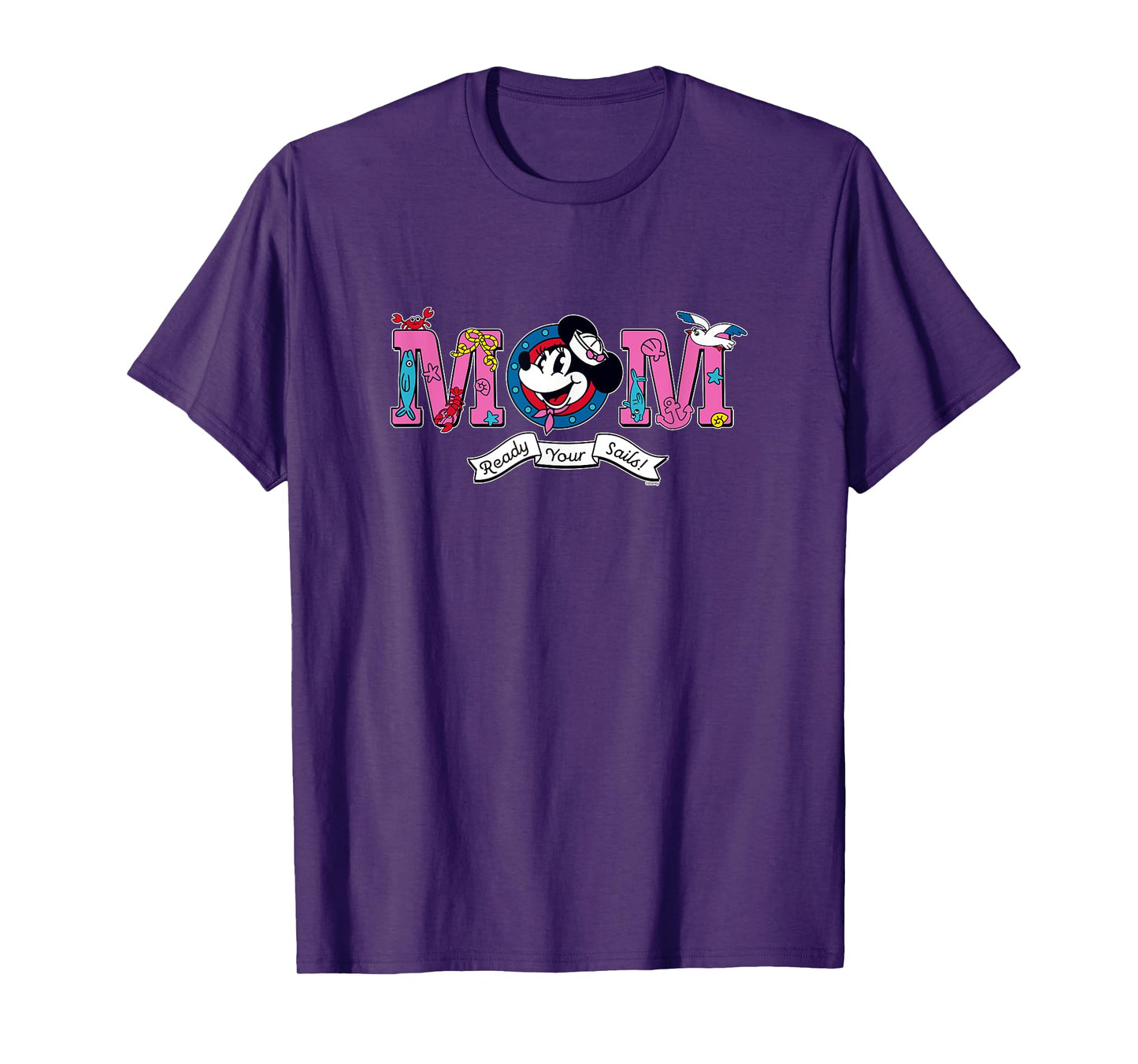 Disney Cruise Nautical Family Trip Vacation Matching Mom T-Shirt
