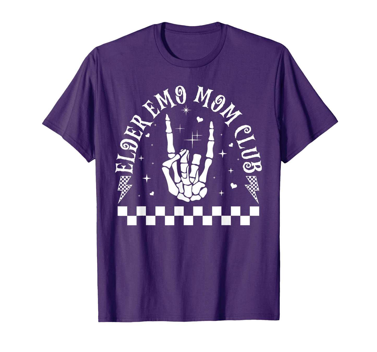 Elder Emo Mom Club Emo Lifestyle Emo Music Goth Subculture T-Shirt