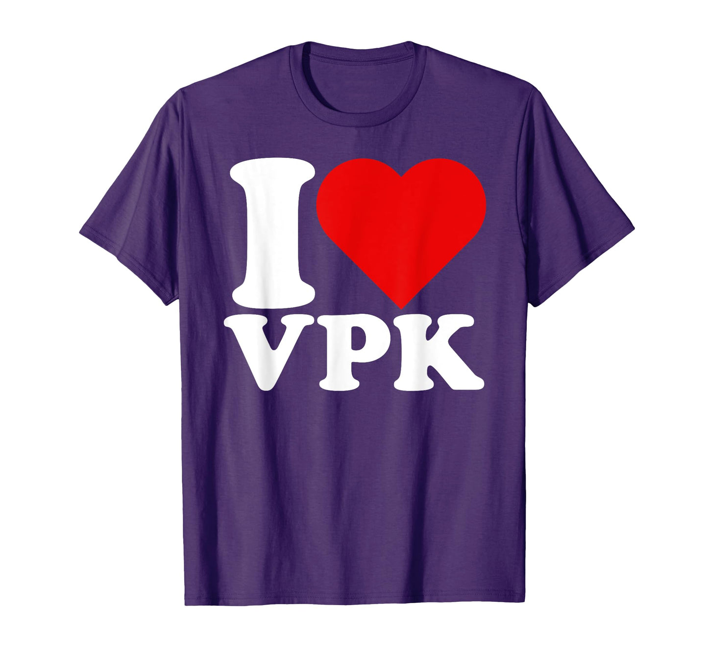 I Love VPK First Day Of VPK Back To School T-Shirt