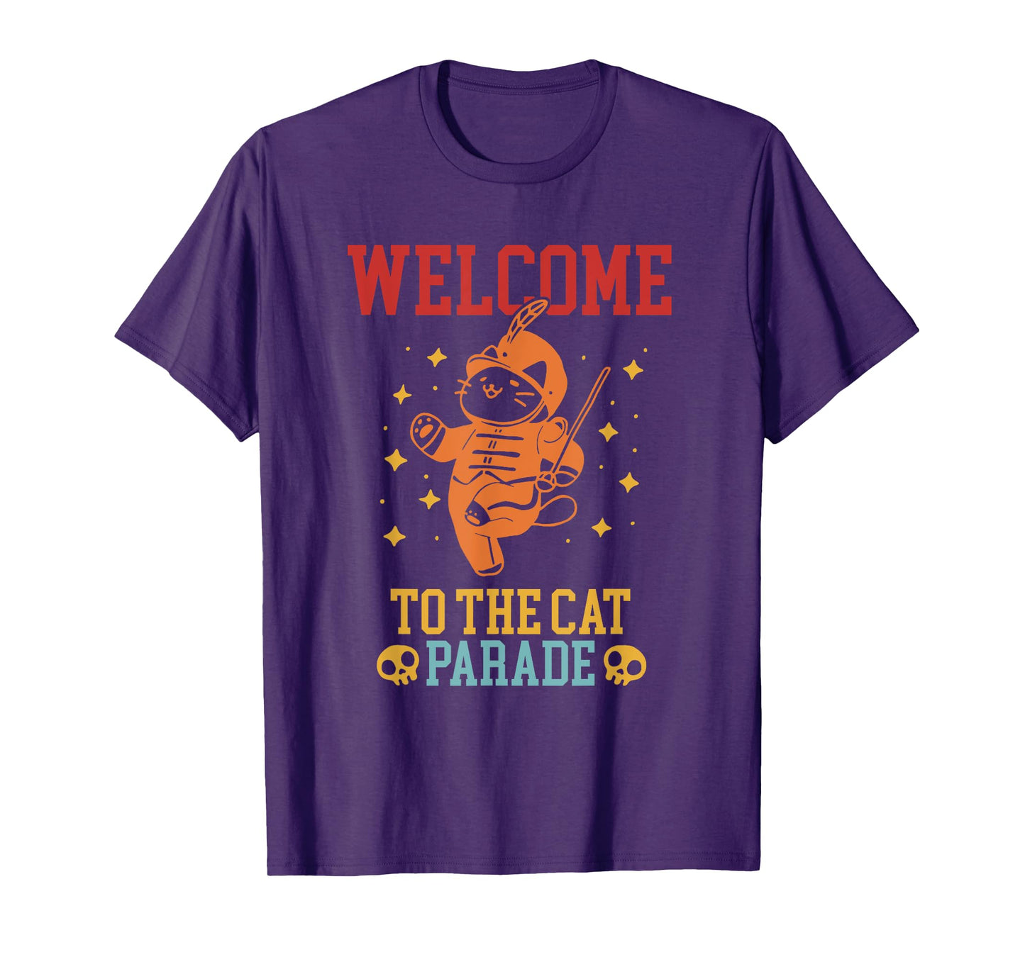 Welcome to the Cat Parade Funny Cat Lovers Men Women T-Shirt