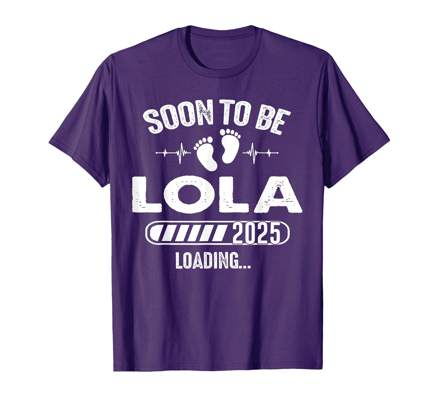 Soon To Be Lola 2025 Baby Loading T-Shirt