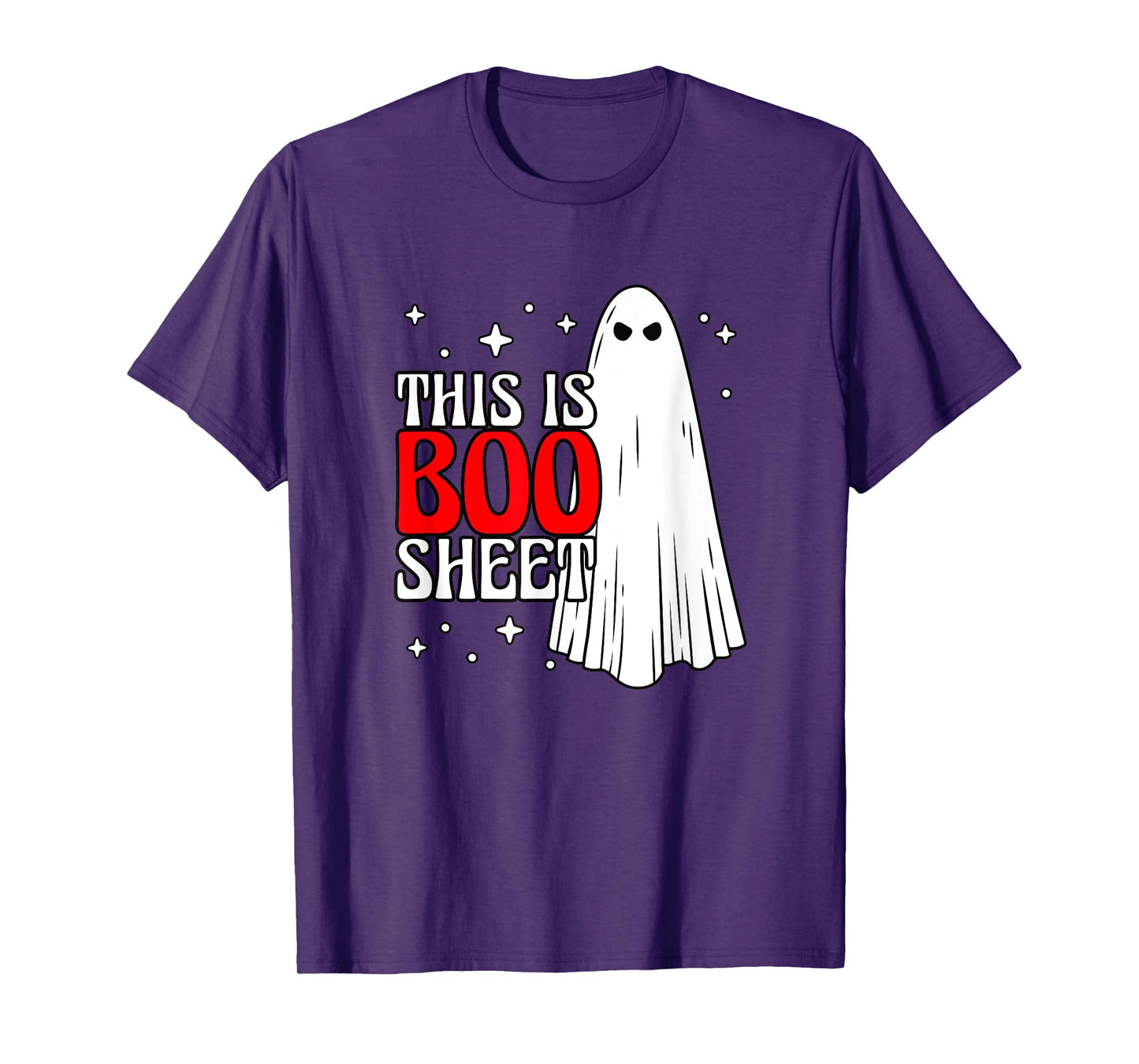 Red Boo Sheet Ghost T-Shirt
