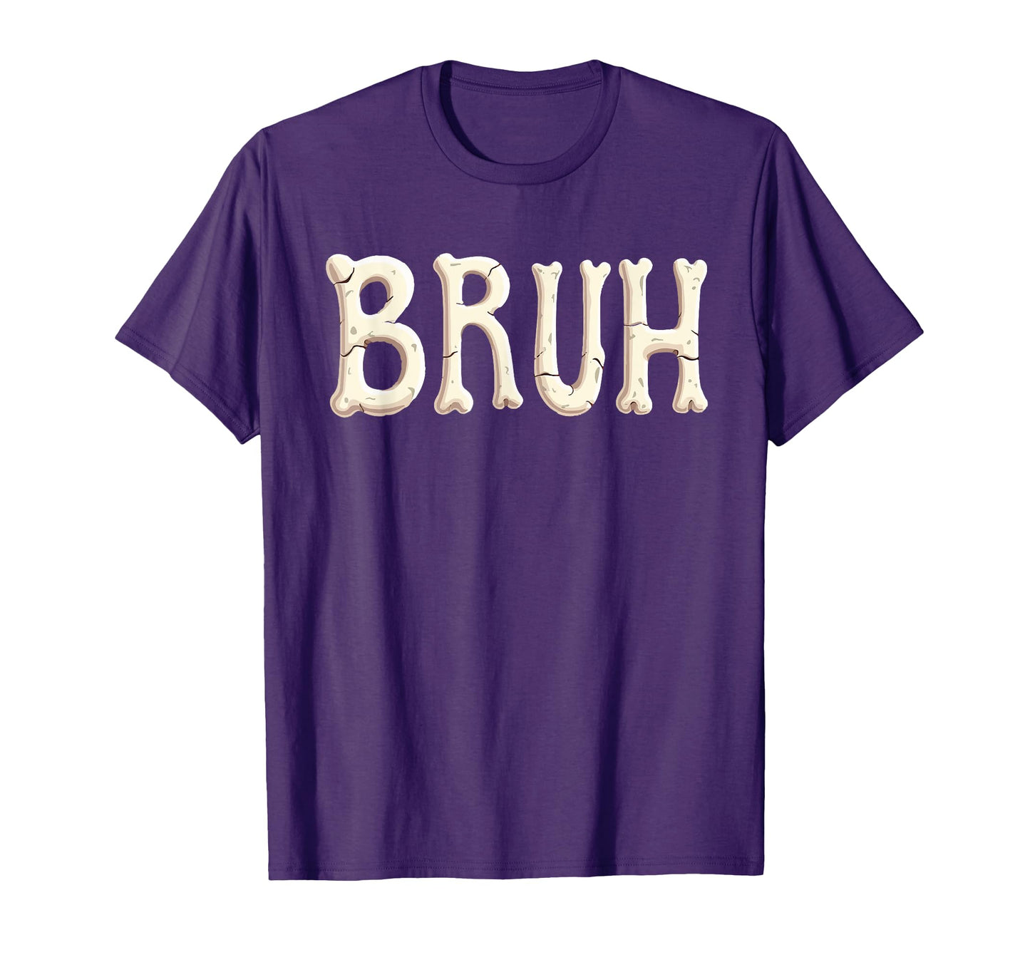 Boys Bruh Meme Funny Saying joke kids men halloween Bruh T-Shirt