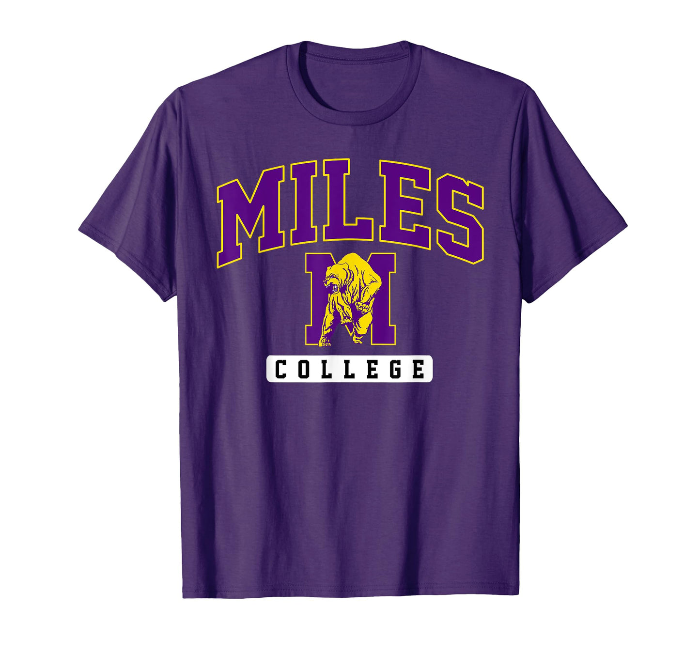 Miles College Arch Vintage Athletics for Men Women T-Shirt