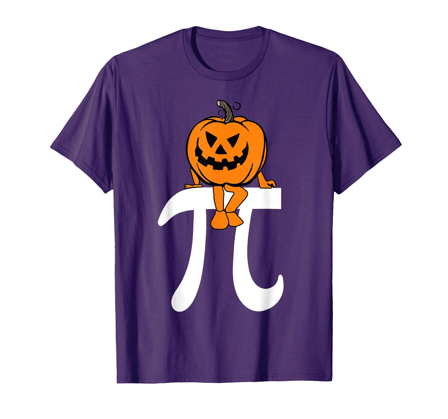 Pumpkin Pie Math Funny Halloween Thanksgiving Pi Day Kids T-Shirt
