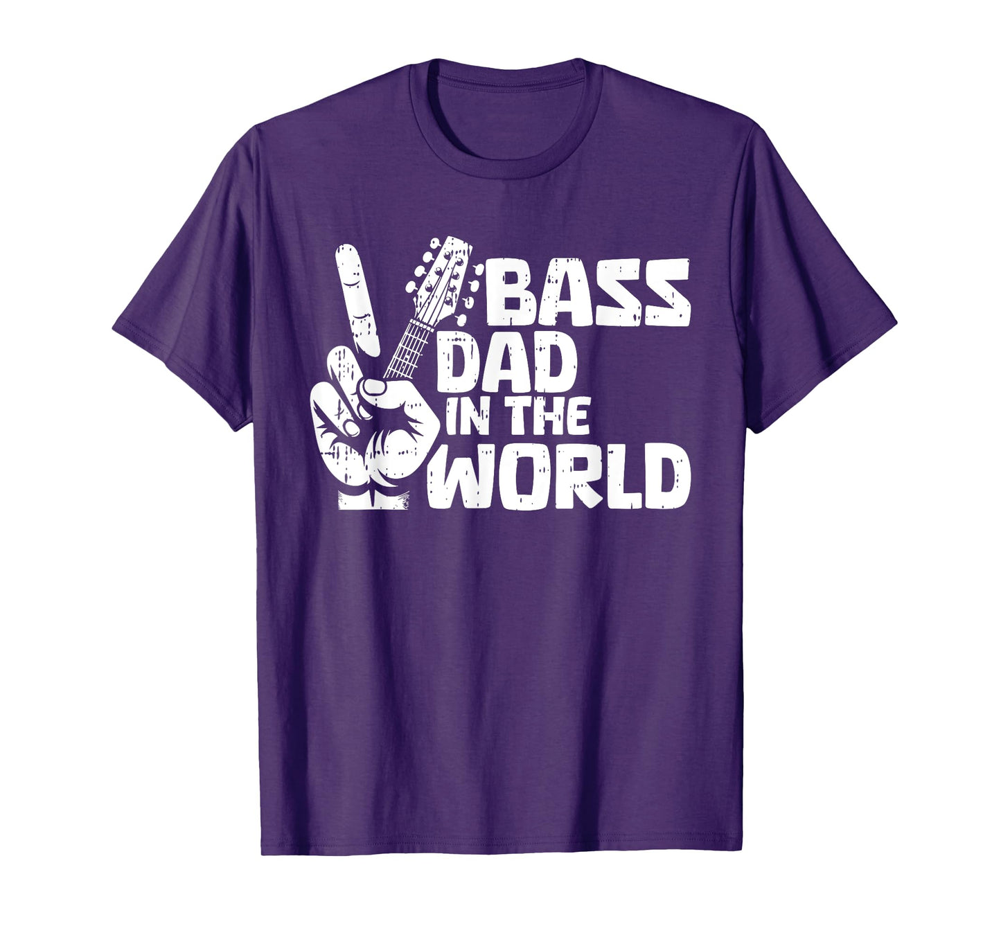 Bass Guitar Dad Fathers Day Guitarist Musician Papa Grandpa T-Shirt