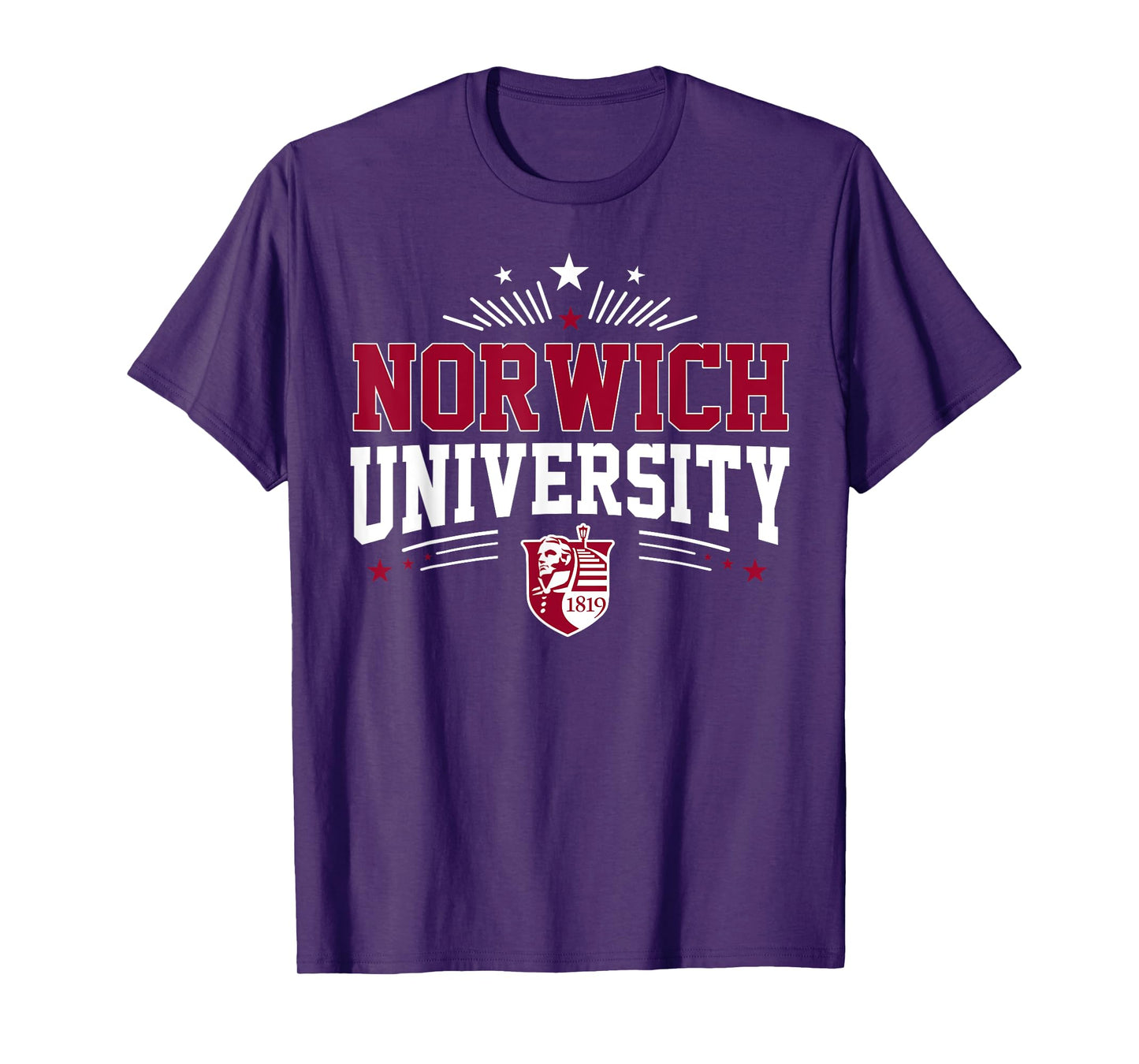 Norwich University Arch Vintage Design for Men Women T-Shirt