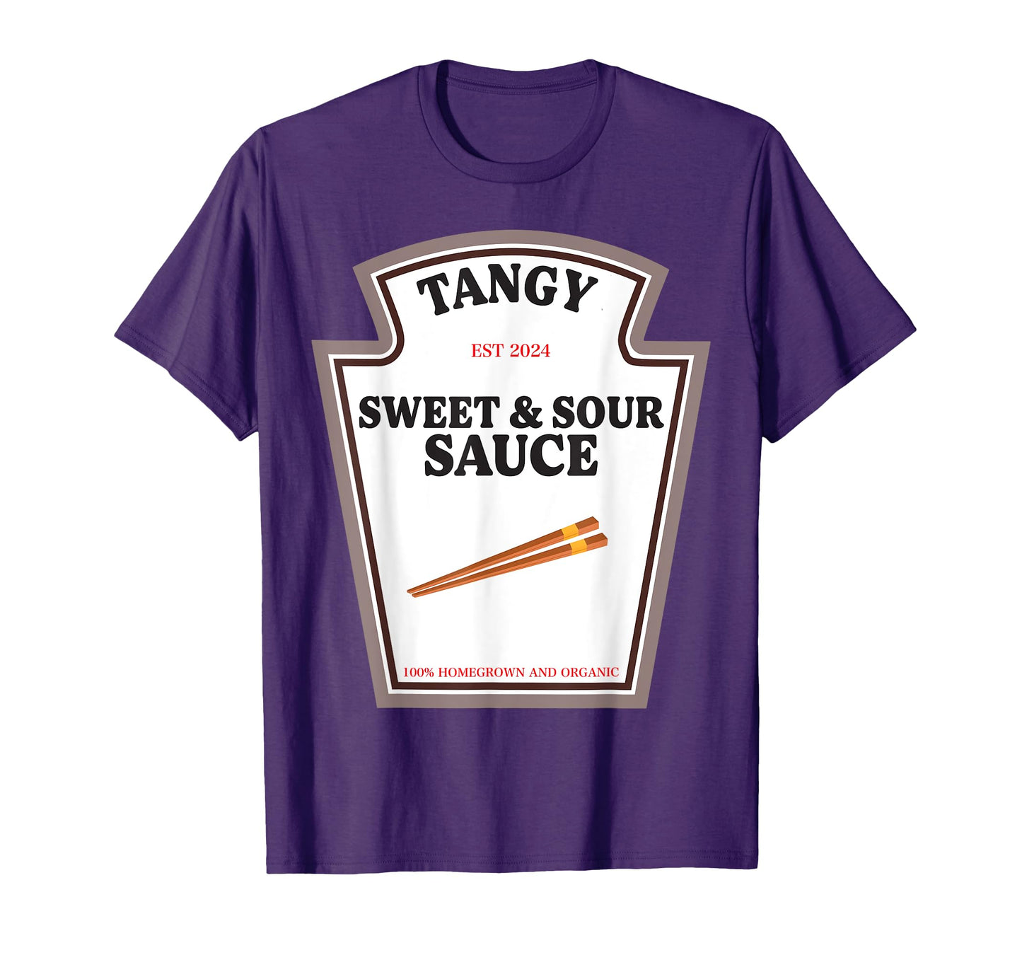 Tangy Sweet And Sour Sauce Condiment Matching Food Lover T-Shirt