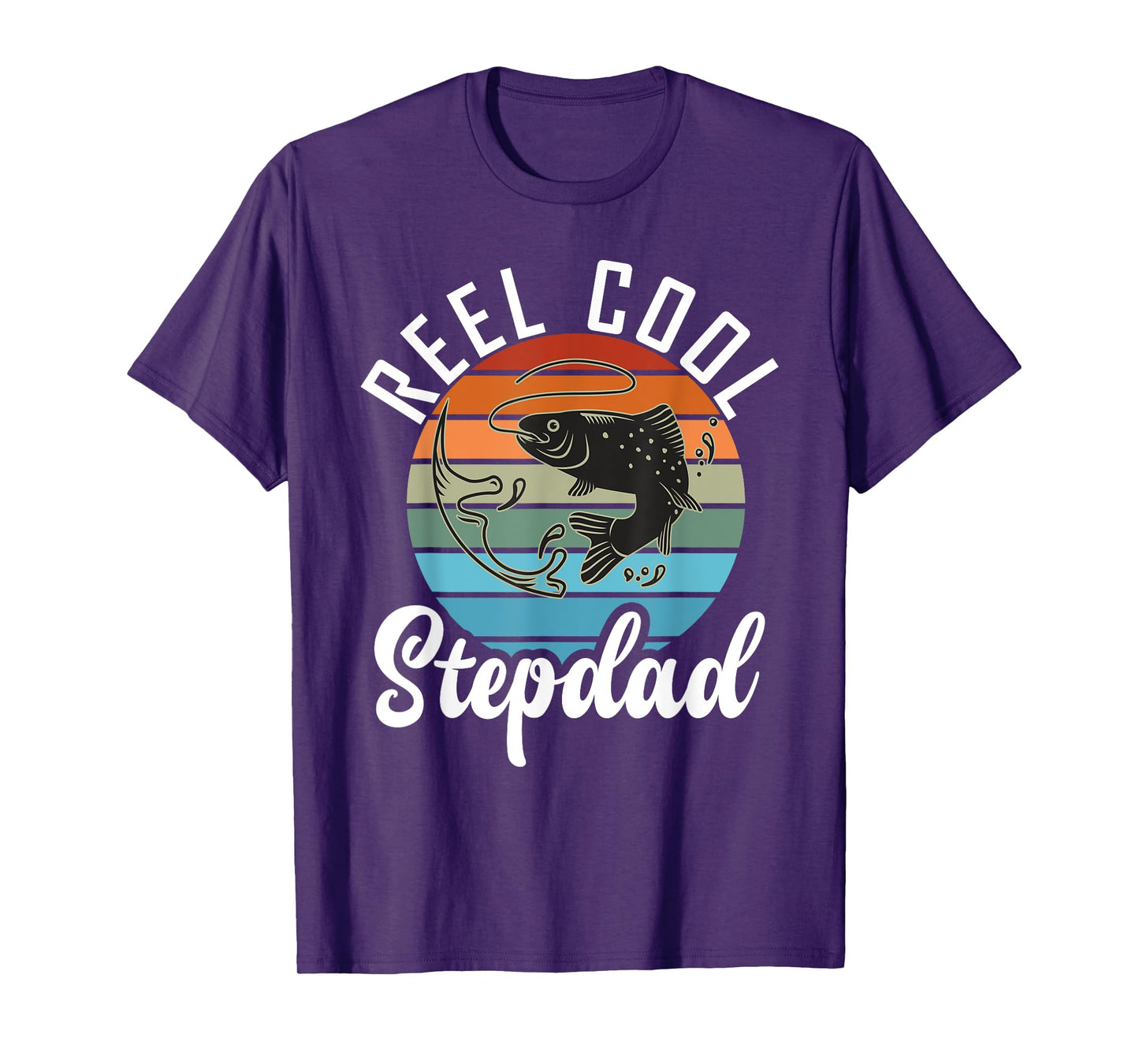 Reel cool Stepdad Fishing Stepfather T-Shirt