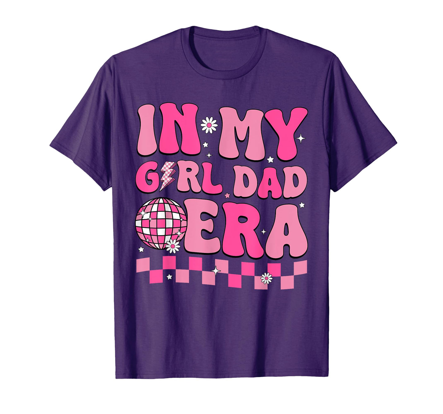 Groovy Dad Matching Family Fathers Day Halloween Costume T-Shirt