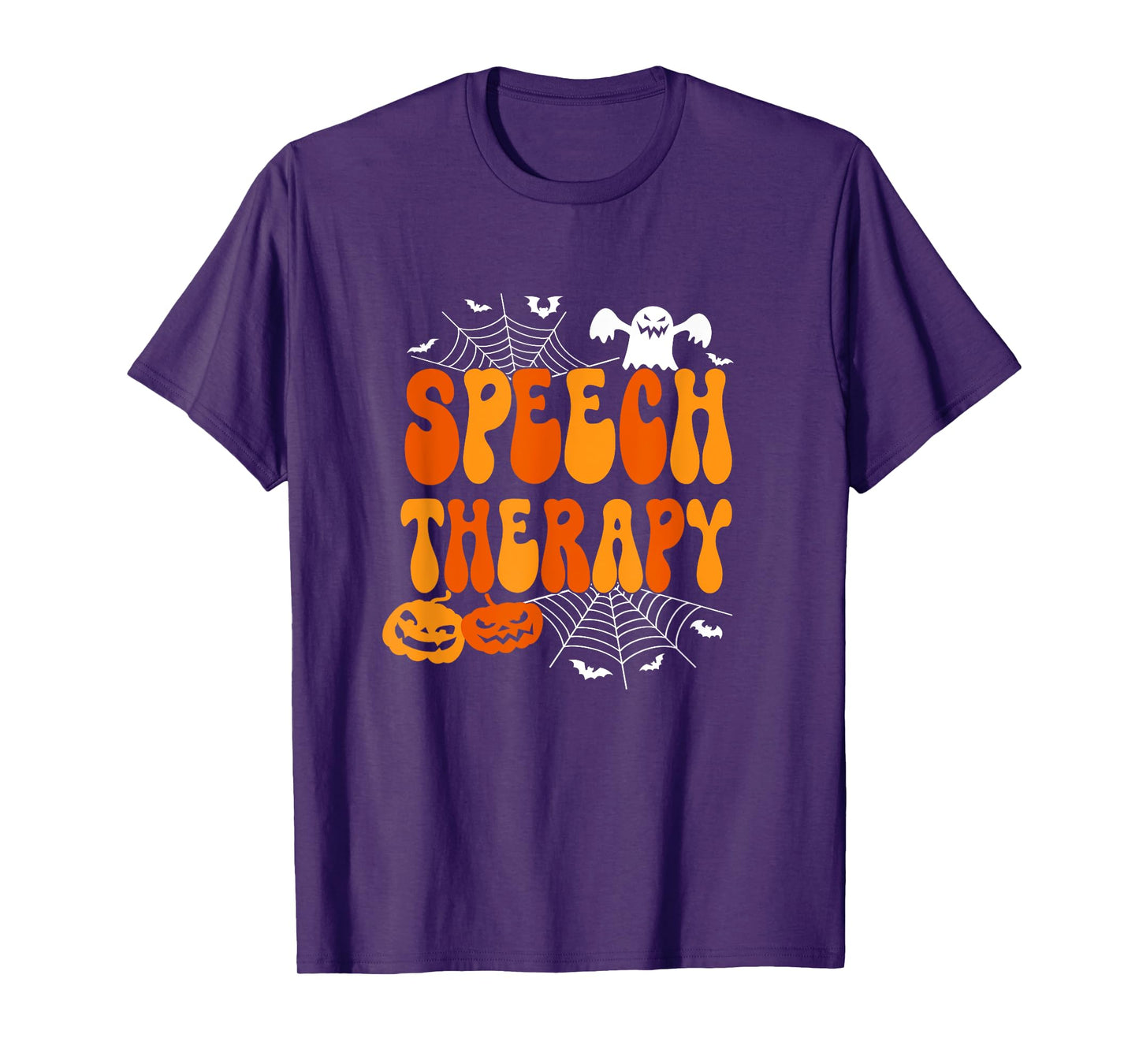 Speech Therapy Speech Therapist Speech Pathology Halloween T-Shirt