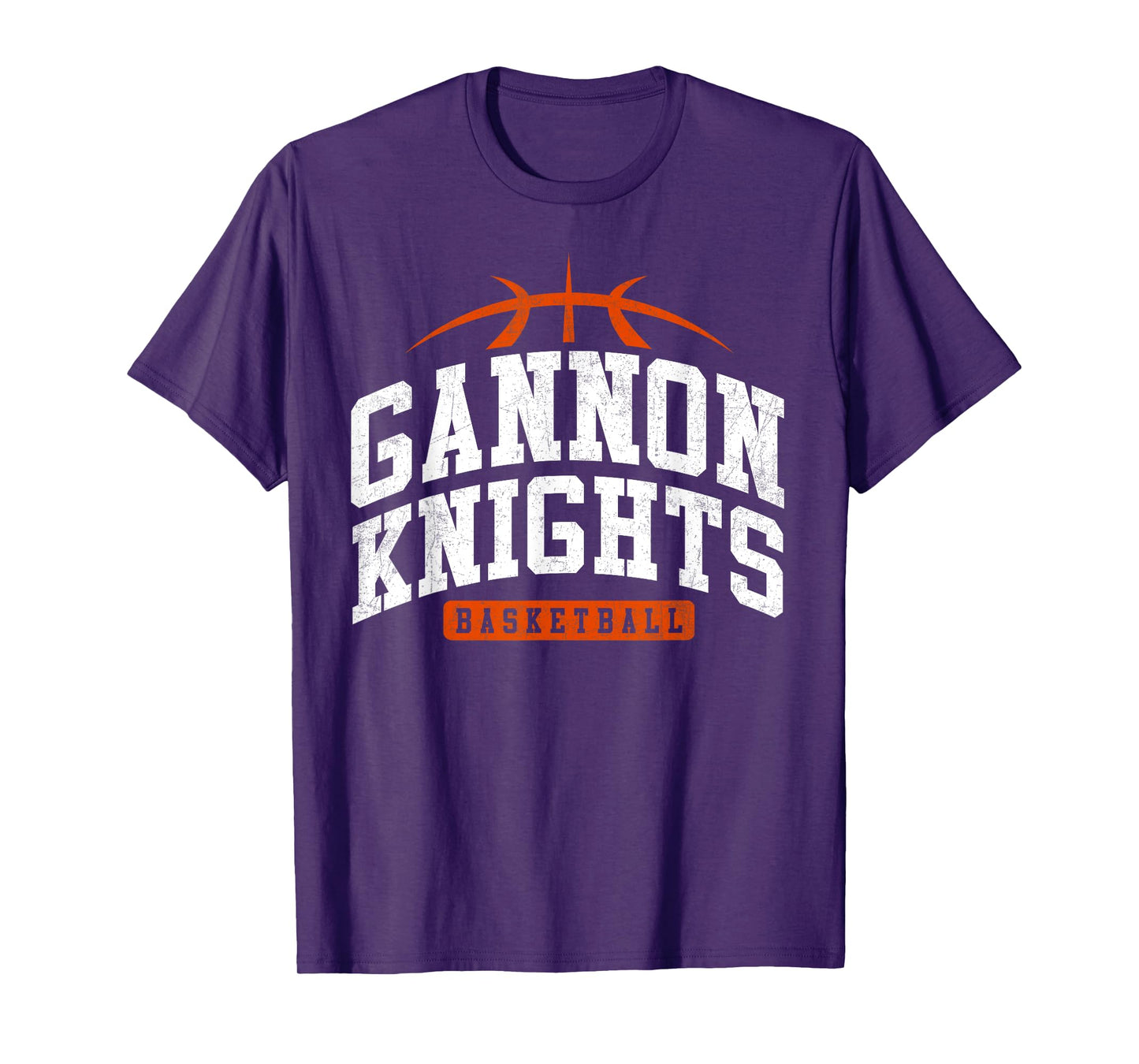 Gannon University Knights Basketball Vintage Arch Design T-Shirt