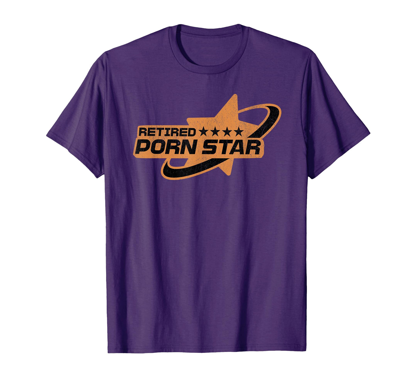 Retired Porn Star - Funny Naughty Adult Humor Retirement T-Shirt