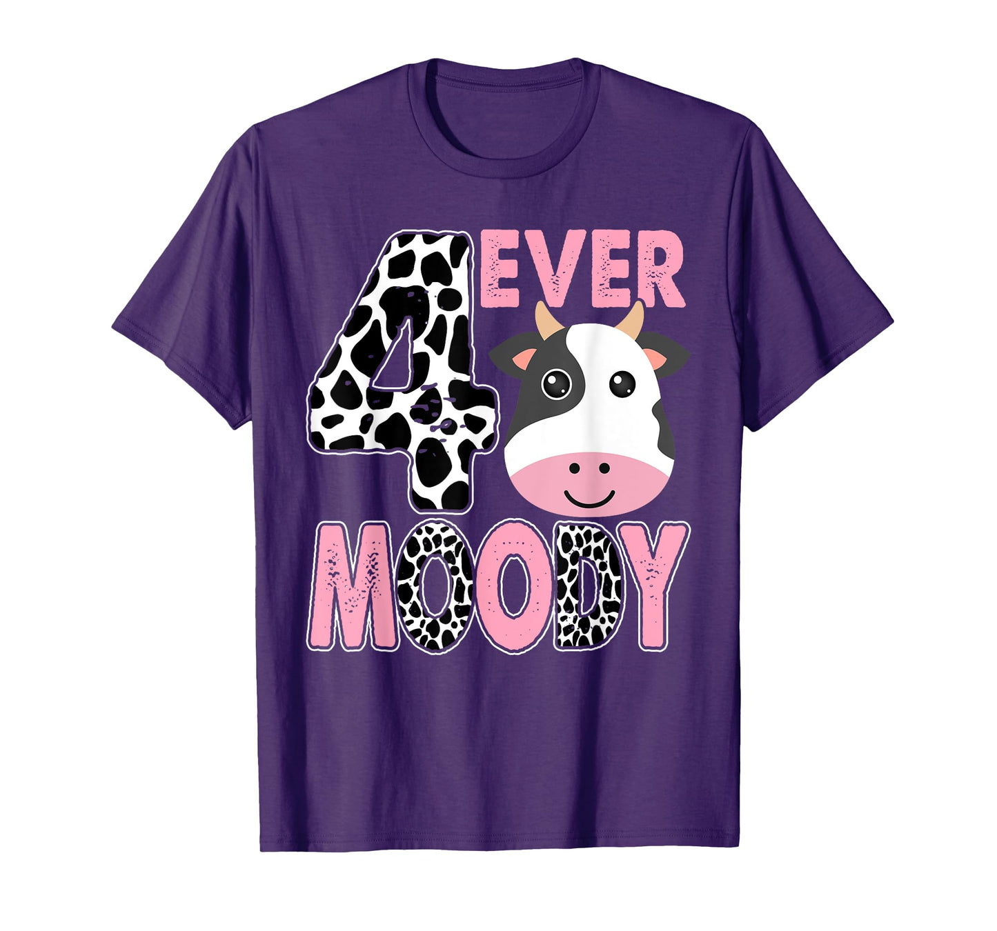 Im 4 4th Bday Four Ever Moody Birthday Decorations T-Shirt