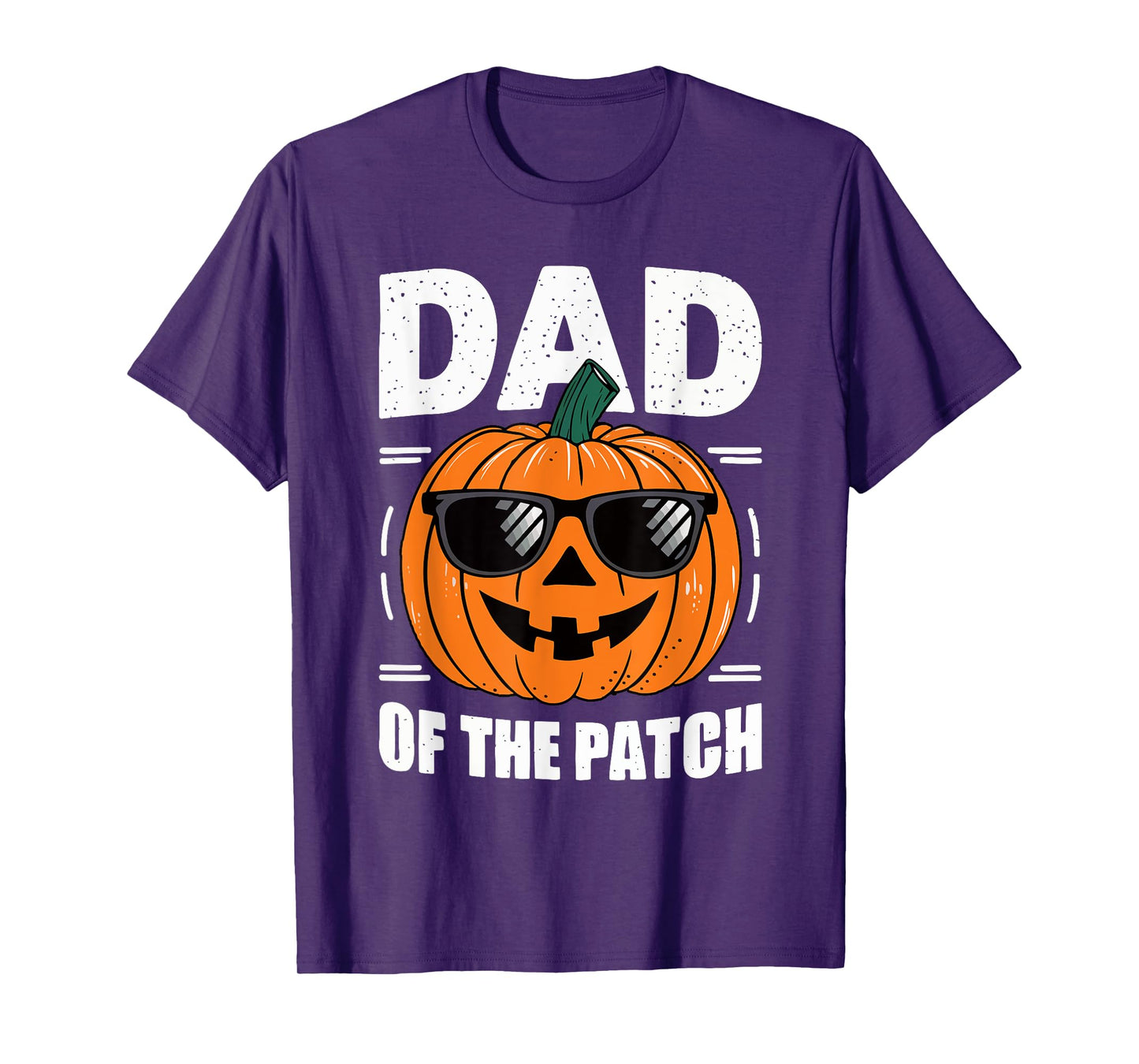 Dad Of The Patch Shirt Halloween Daddy Pumpkin T-Shirt