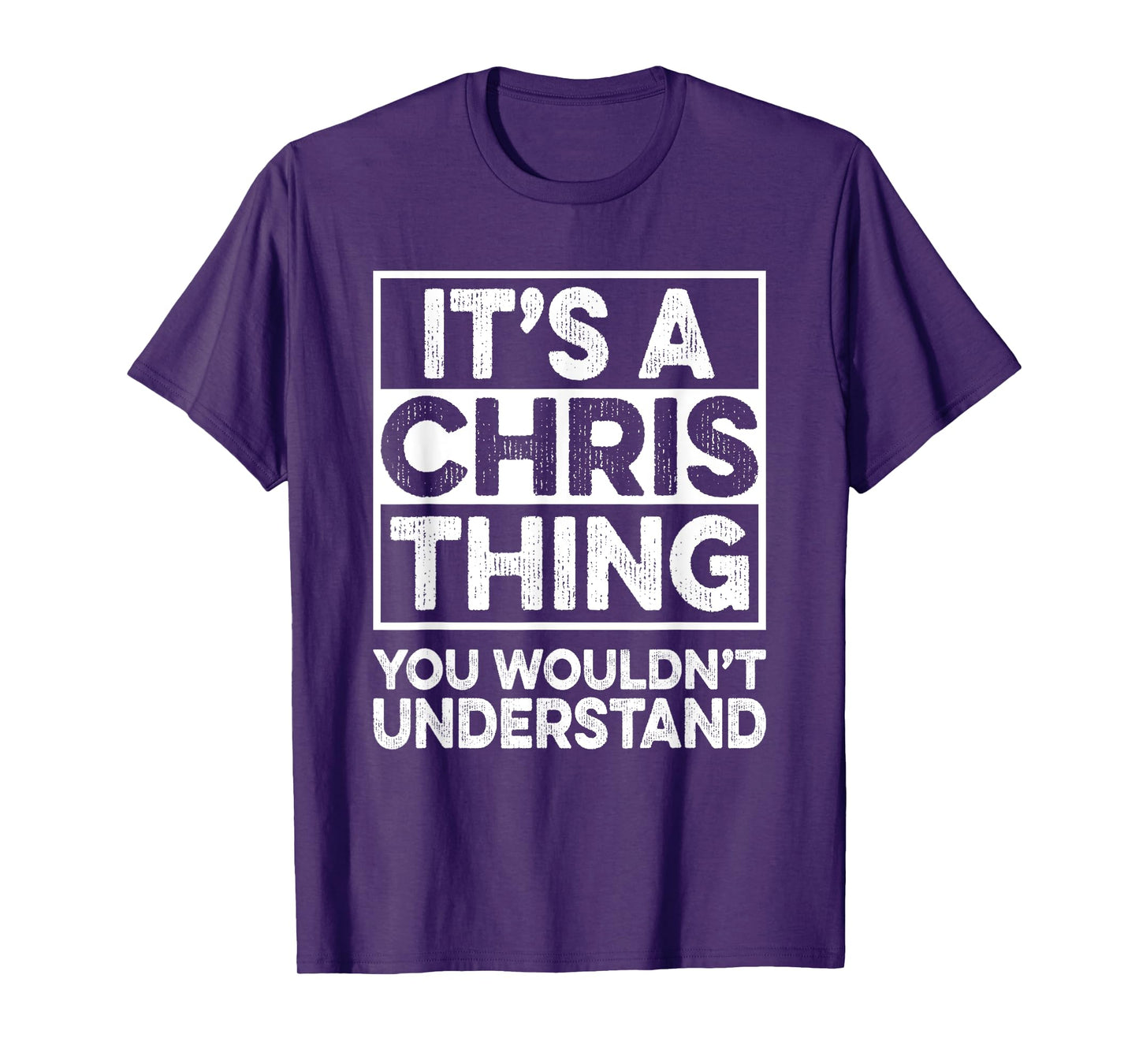 It's A CHRIS Thing You Wouldn't Understand Shirt CHRIS T-Shirt