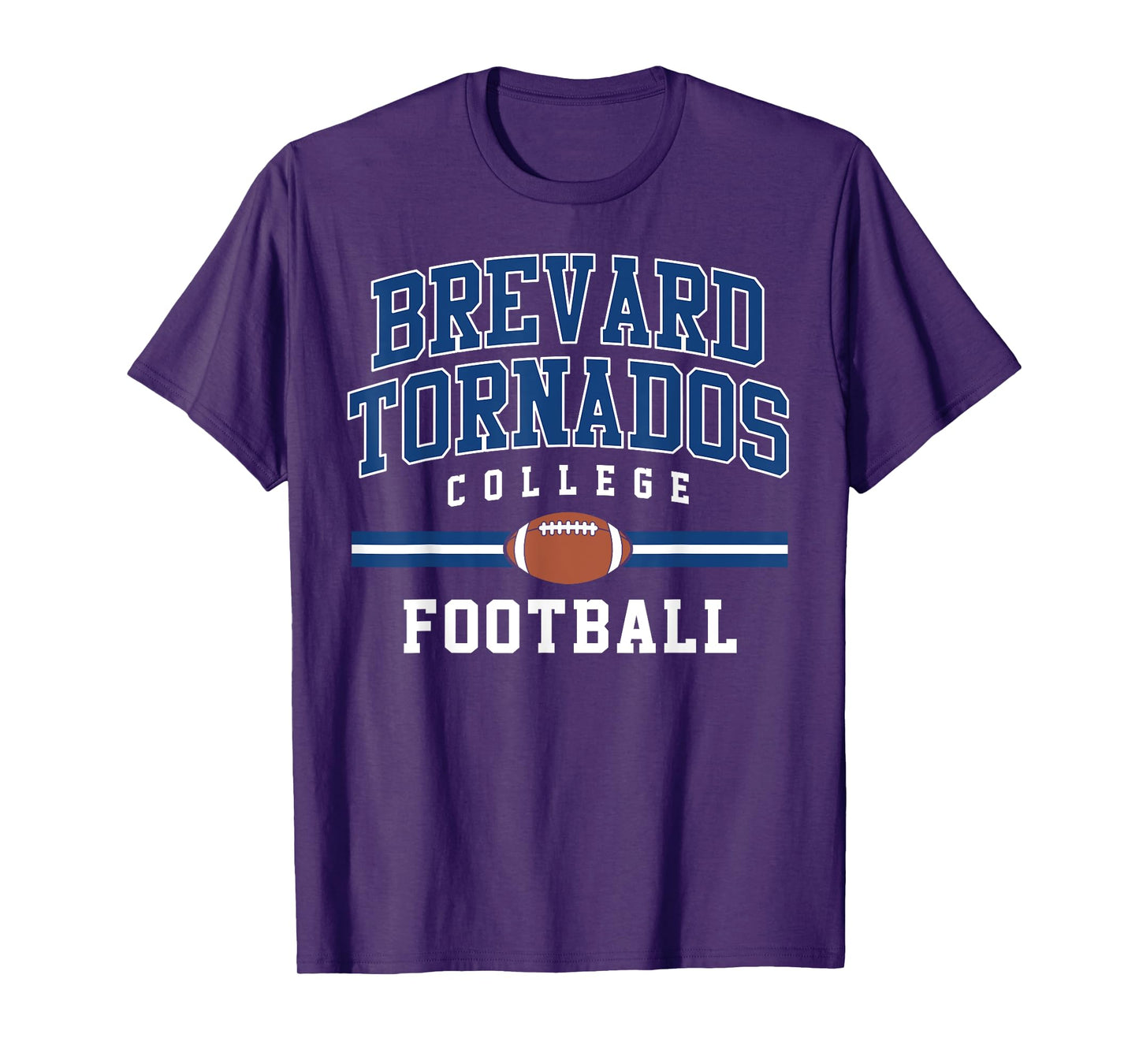 Brevard Tornados College Football Arch Vintage Design T-Shirt