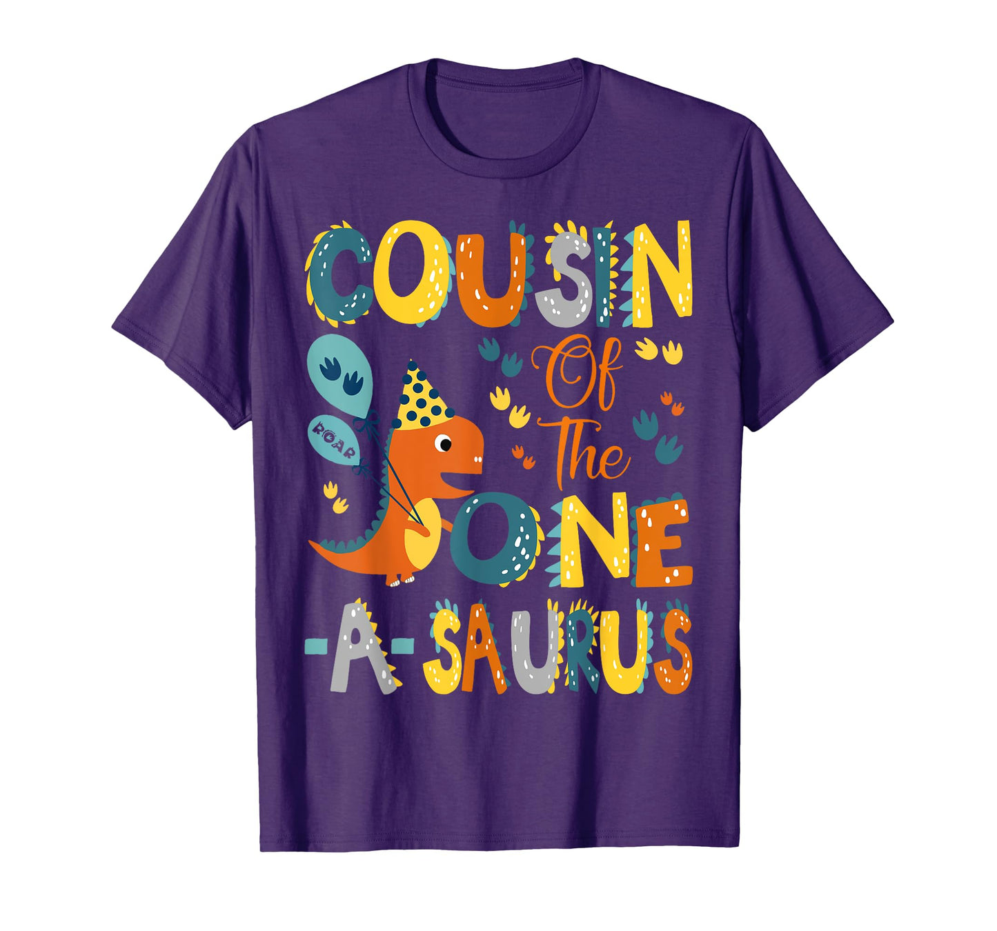 Cousin Of The One-A-Saurus 1St Birthday Dinosaur Party T-Shirt