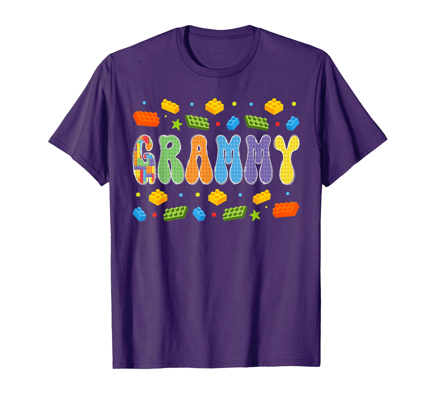 Grammy Building Bricks Block Master Builder Matching T-Shirt