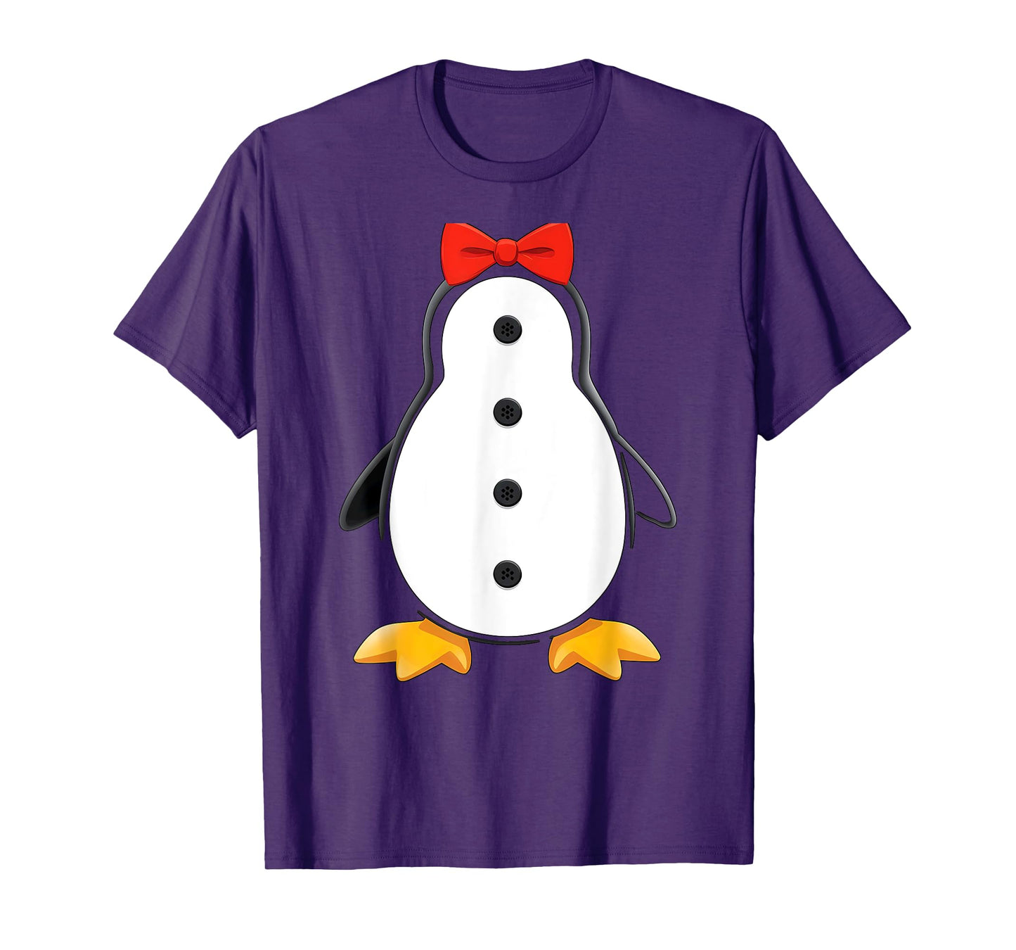 Penguin Body Tuxedo Halloween Costume T-Shirt