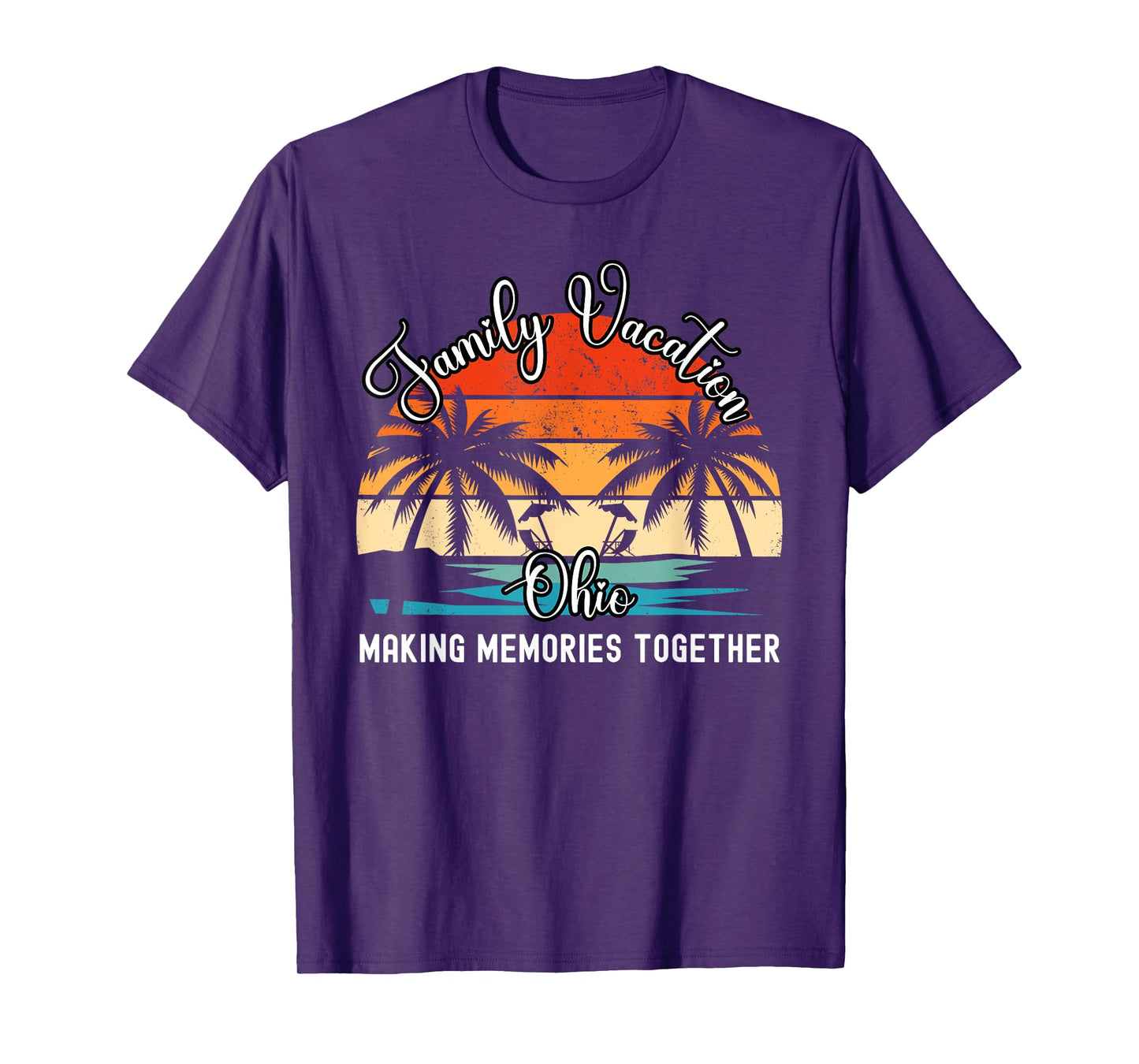 Ohio Family Vacation 2025 Making Memories Together T-Shirt