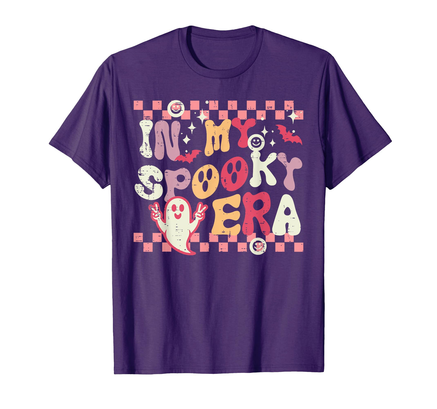 Halloween My Spooky Era Retro Costume Groovy Women Men Kids T-Shirt
