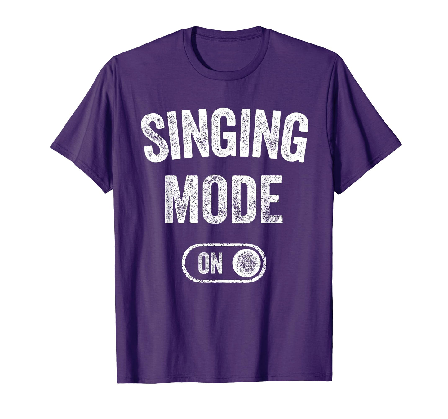 Singing Mode On Funny Singer Gift Karaoke Music Vocalist T-Shirt