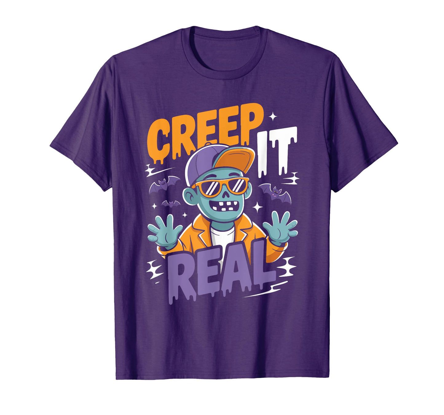 Creep It Real Halloween Costume Funny T-Shirt