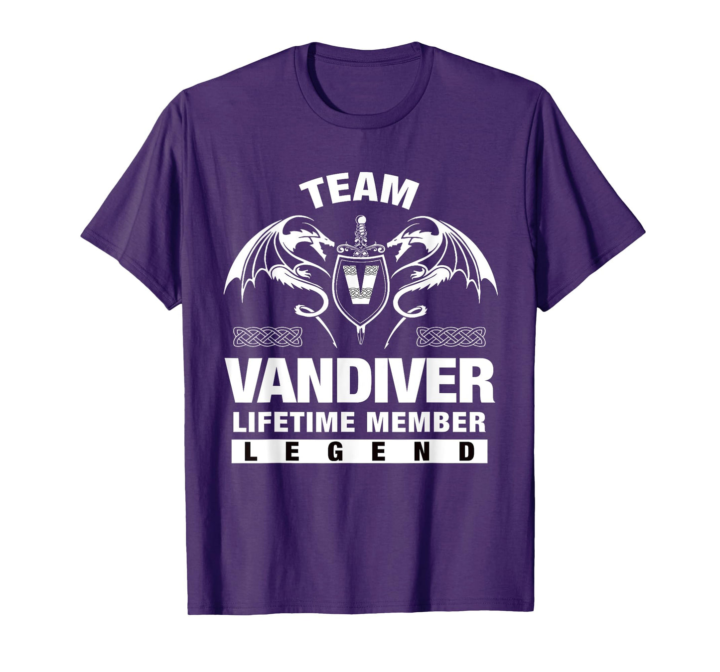 Team VANDIVER - Lifetime Member Gifts T-Shirt
