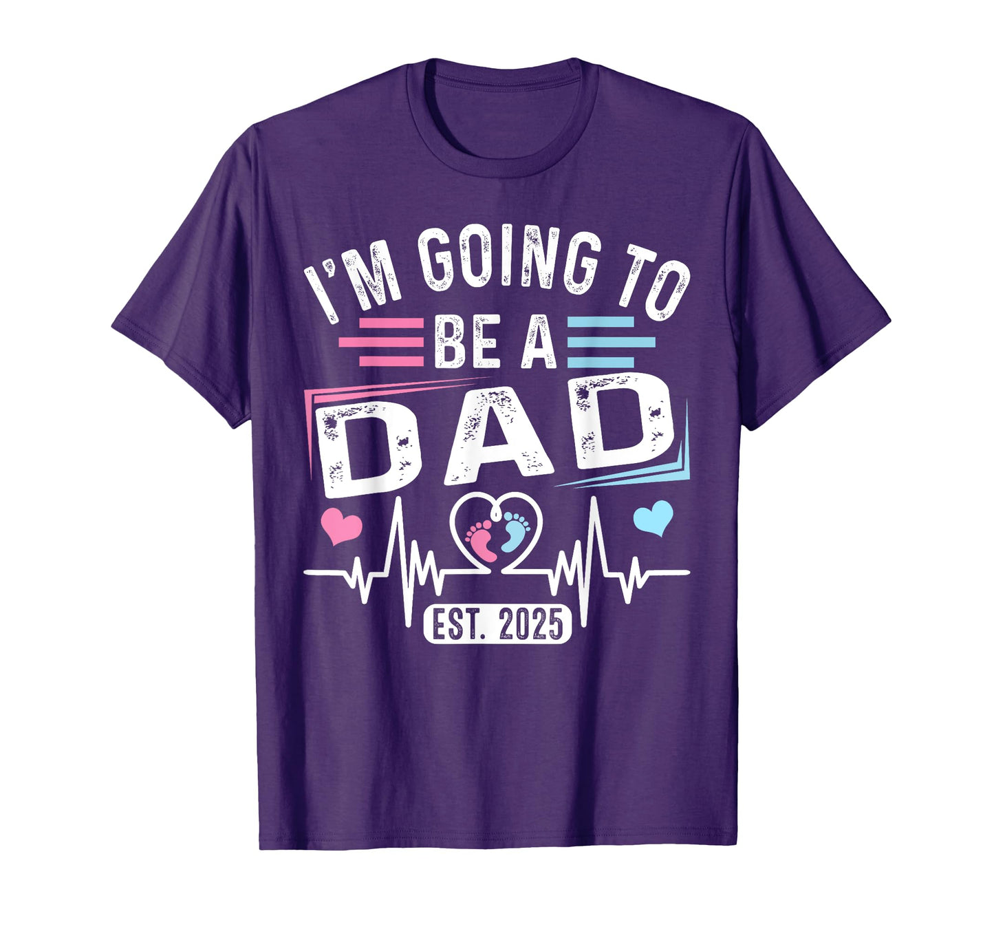 I'm Going To Be A Dad EST. 2025 Vintage T-Shirt