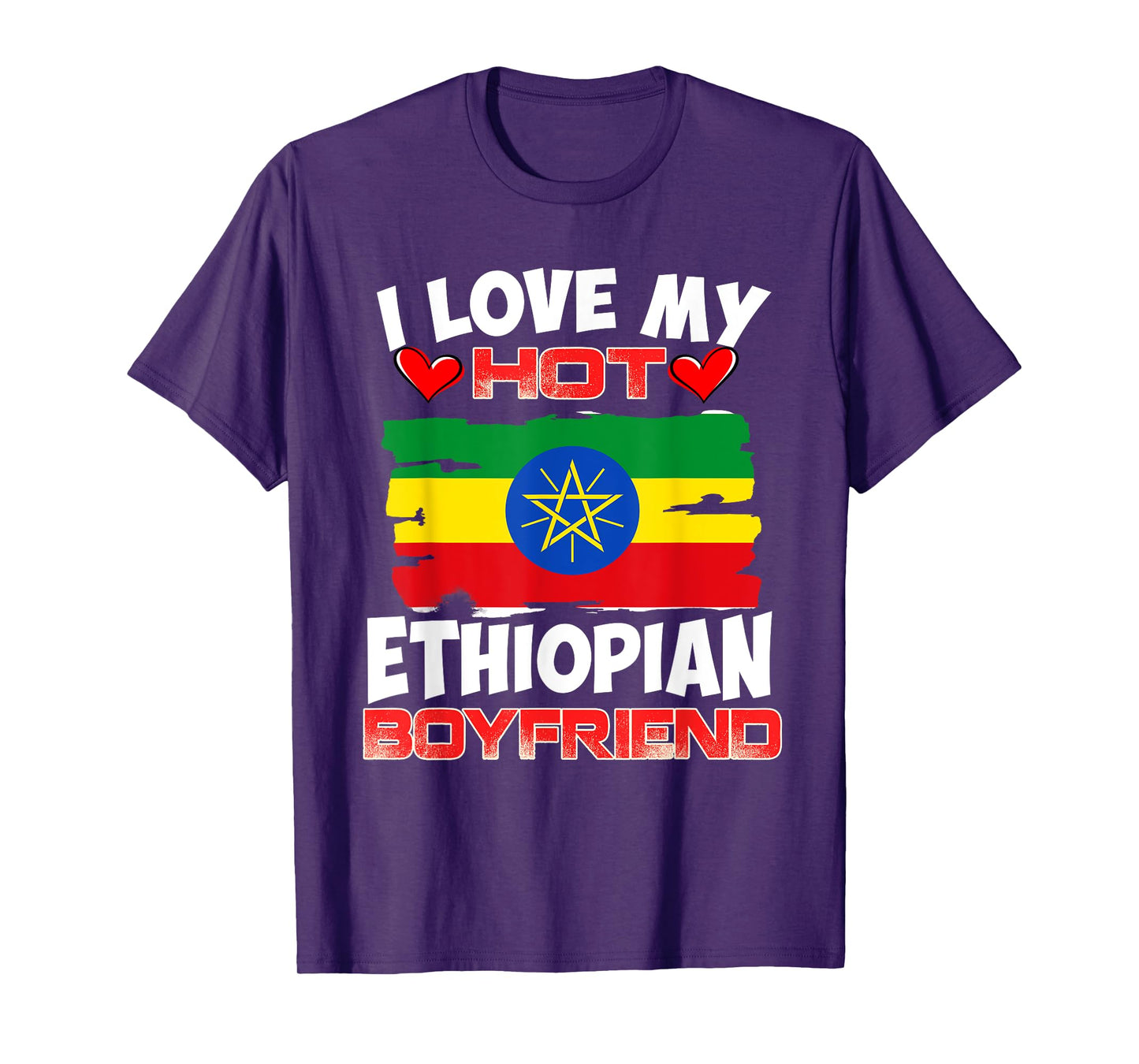 Ethiopia I Love My Hot Ethiopian Boyfriend T-Shirt
