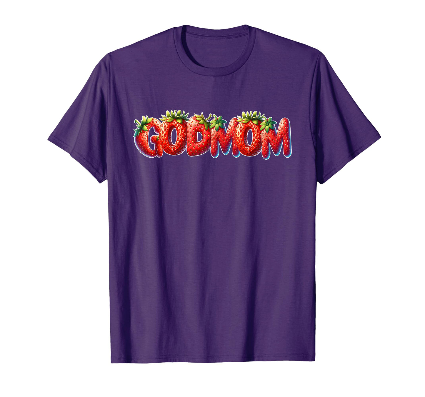 Strawberry Mommy Godmom Birthday Party T-Shirt
