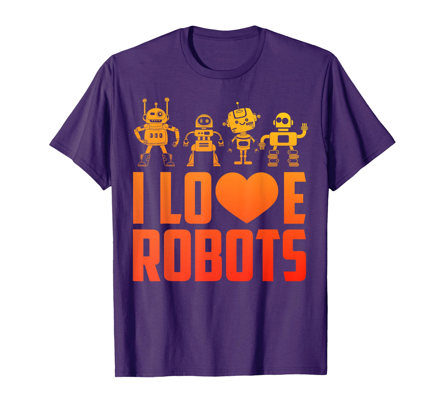 Robot Art For Men Women Kids Robotics Engineer Robot Lover T-Shirt