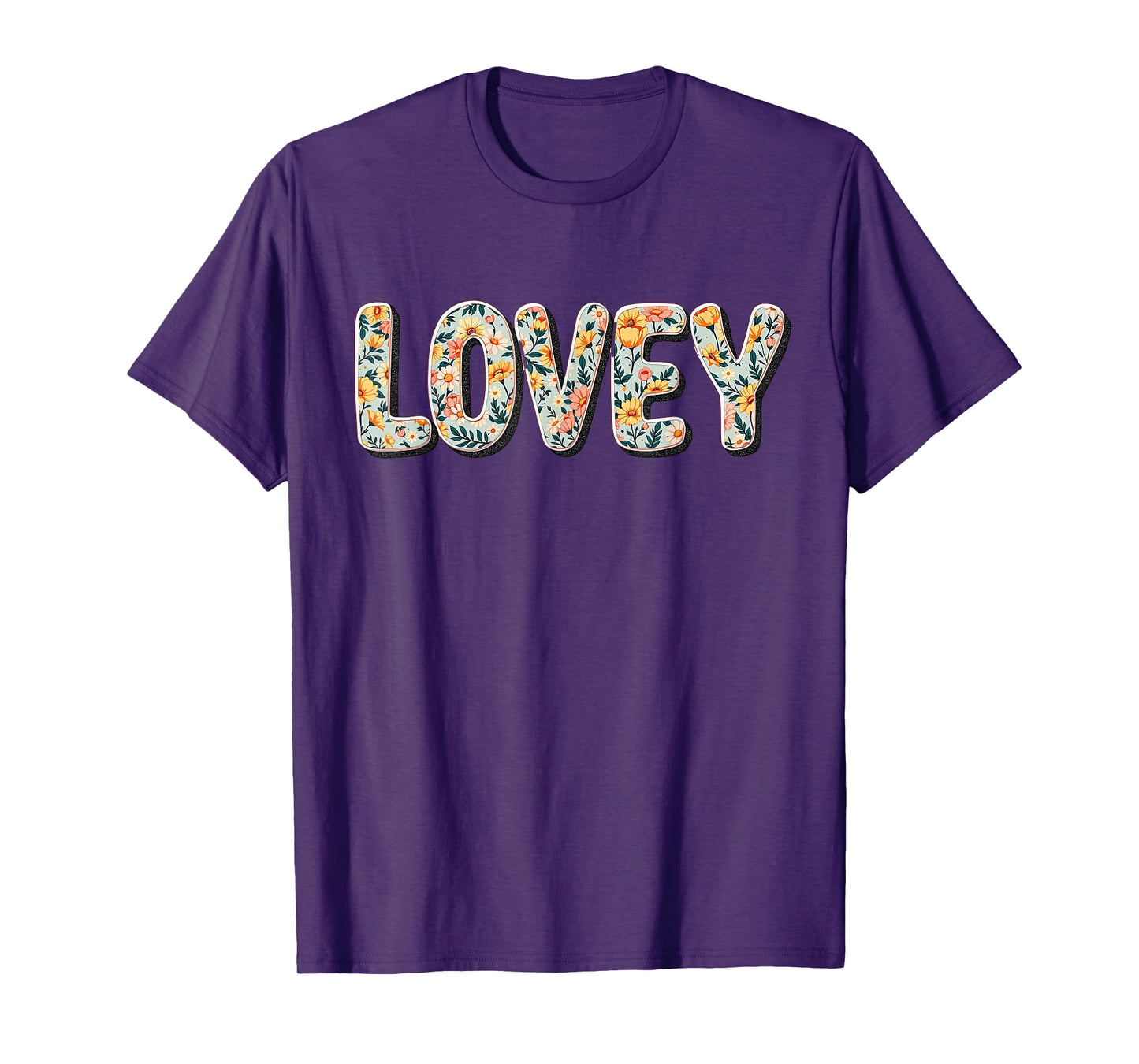 Wildflowers Lovey Floral Mother's Day Lovey T-Shirt