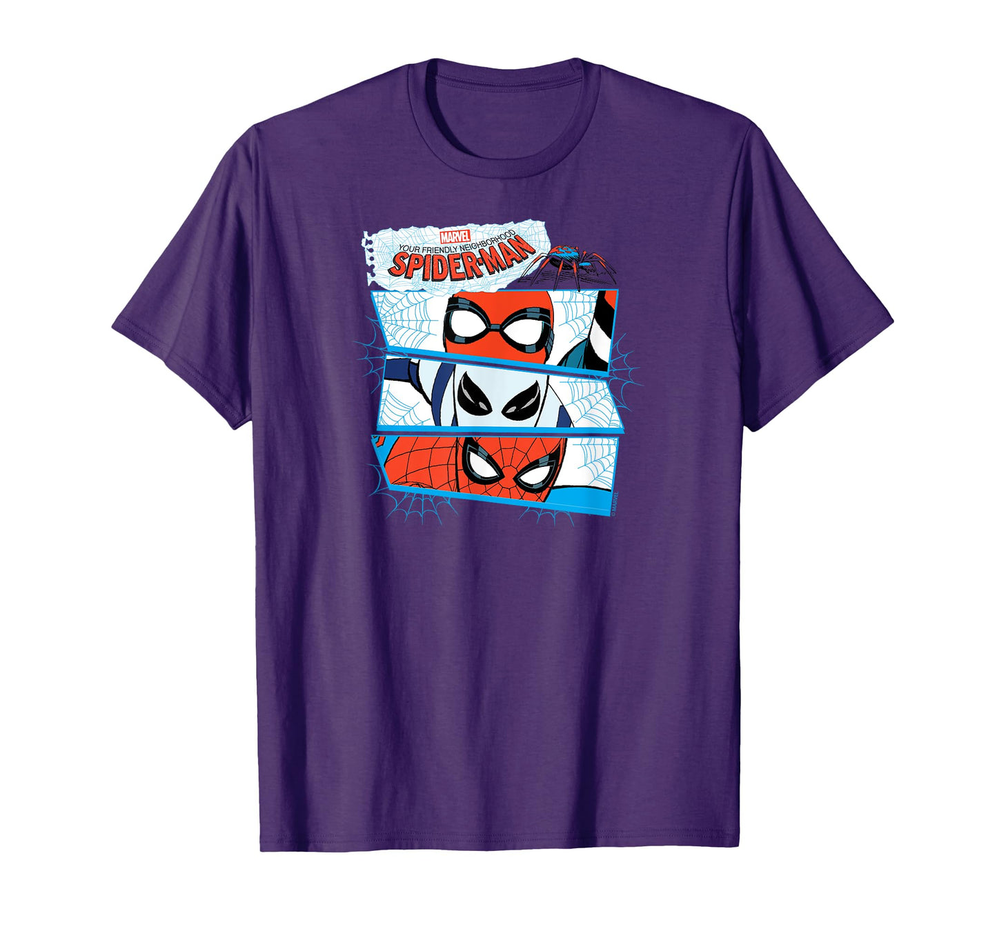 Your Friendly Neighborhood Spider-Man - Comic Panels T-Shirt