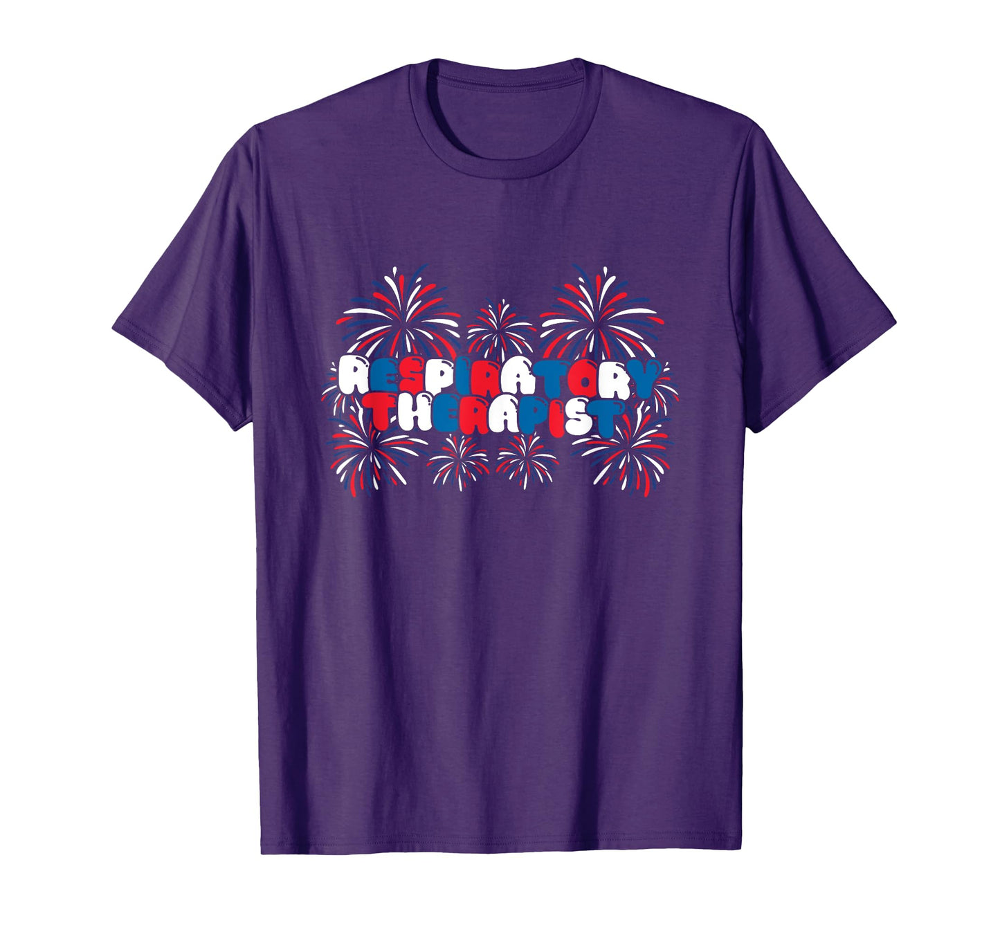 Respiratory Therapy RT 4th of July Respiratory Therapist T-Shirt