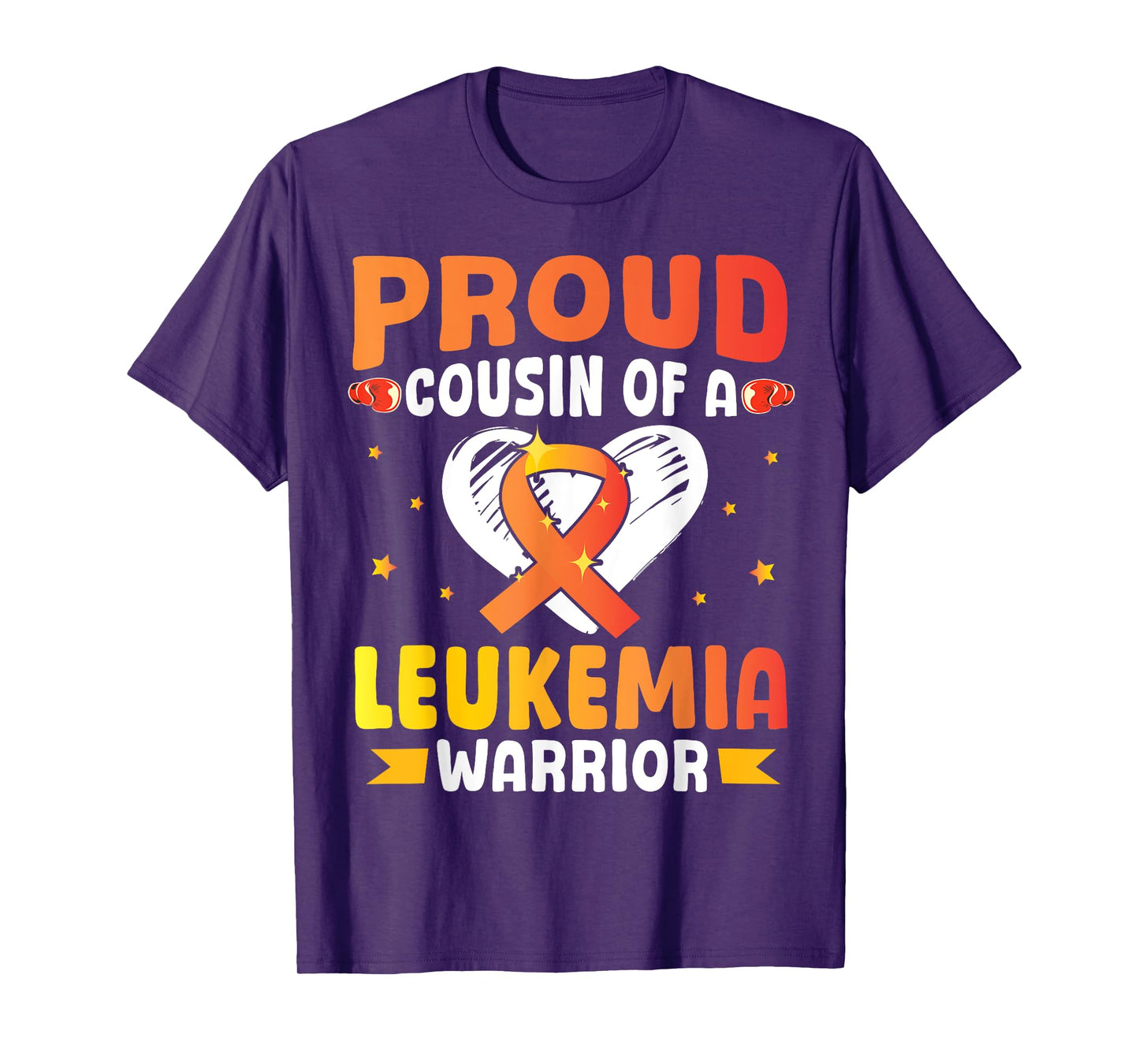 Proud Cousin Of A Leukemia Cancer Awareness Warrior Fighting T-Shirt