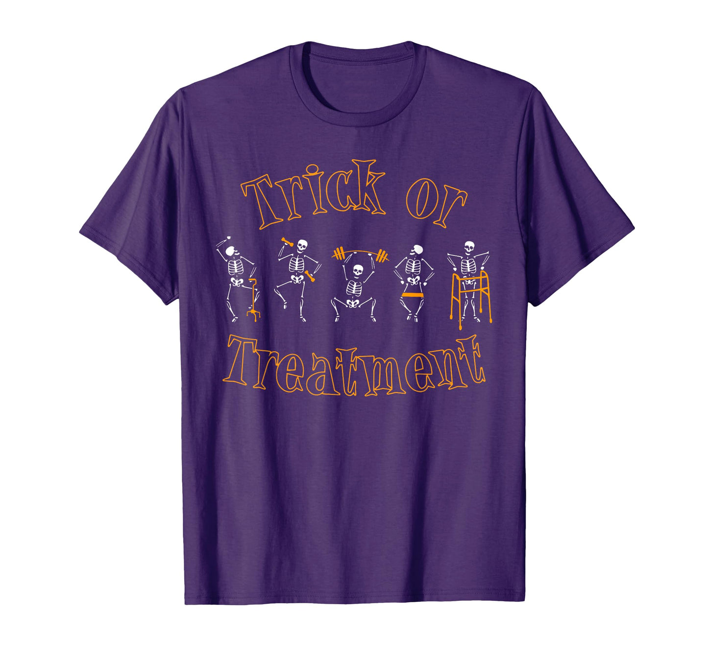 Trick or Treatment PT Physical Therapy Therapist Halloween T-Shirt