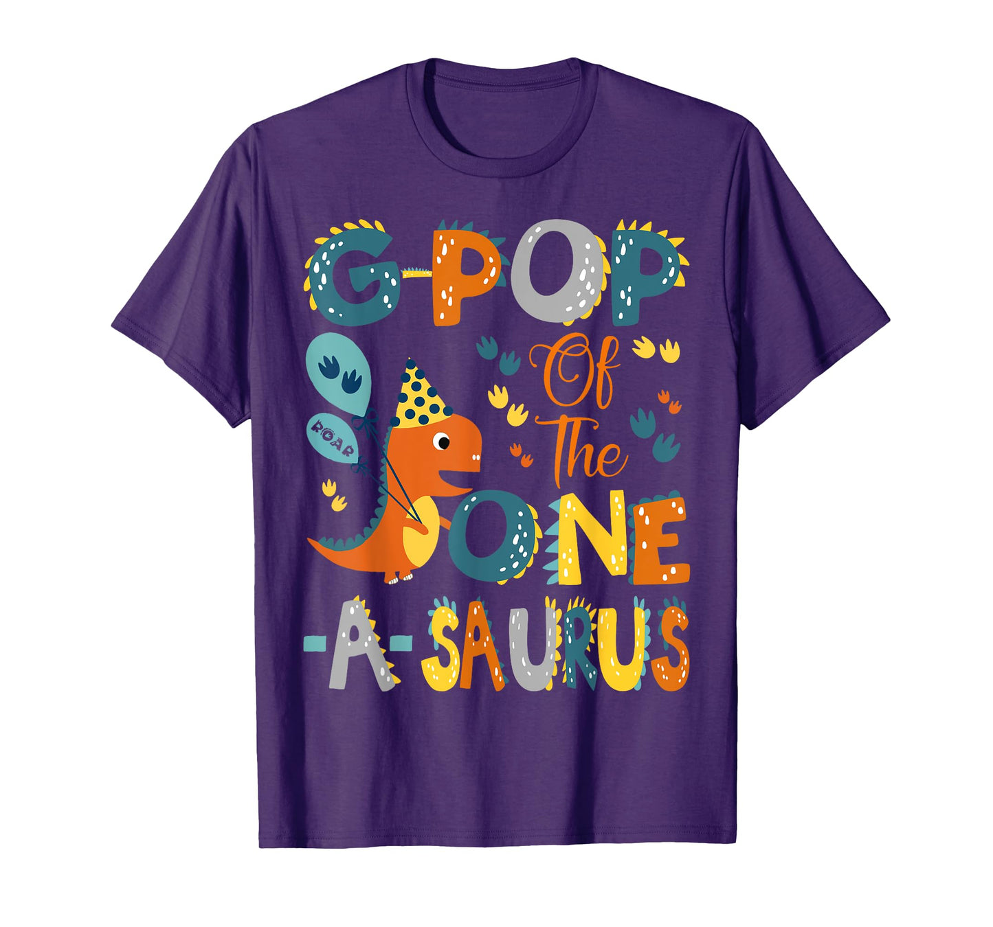 G-Pop Of The One-A-Saurus 1St Birthday Dinosaur Party T-Shirt