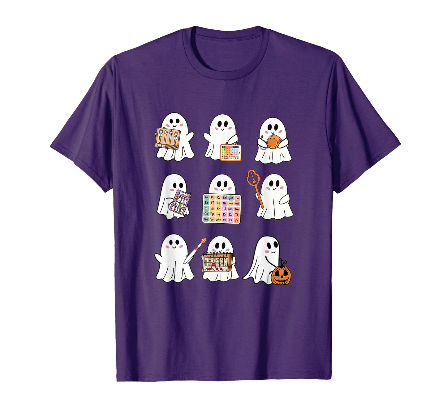 Speech Therapy Shirts Speech Therapist Halloween Tee T-Shirt