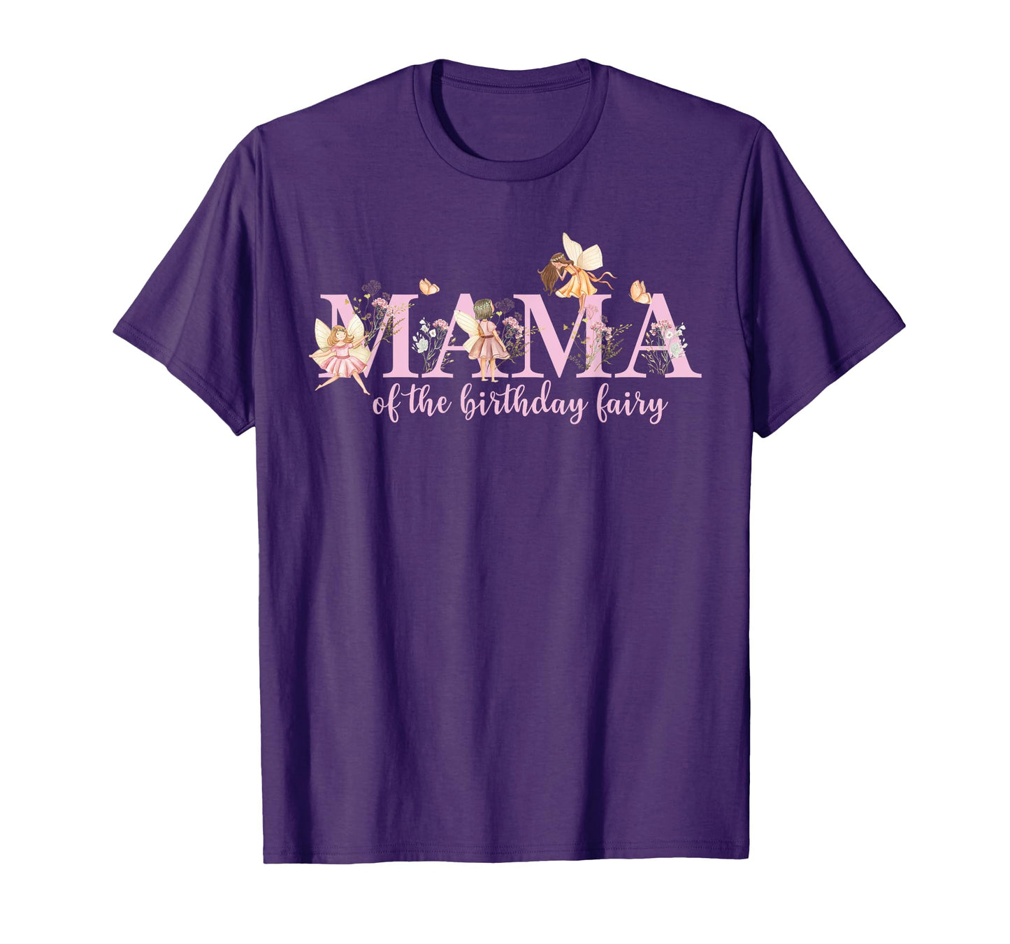 Mama Of The Birthday Fairy Magical Birthday Girl T-Shirt