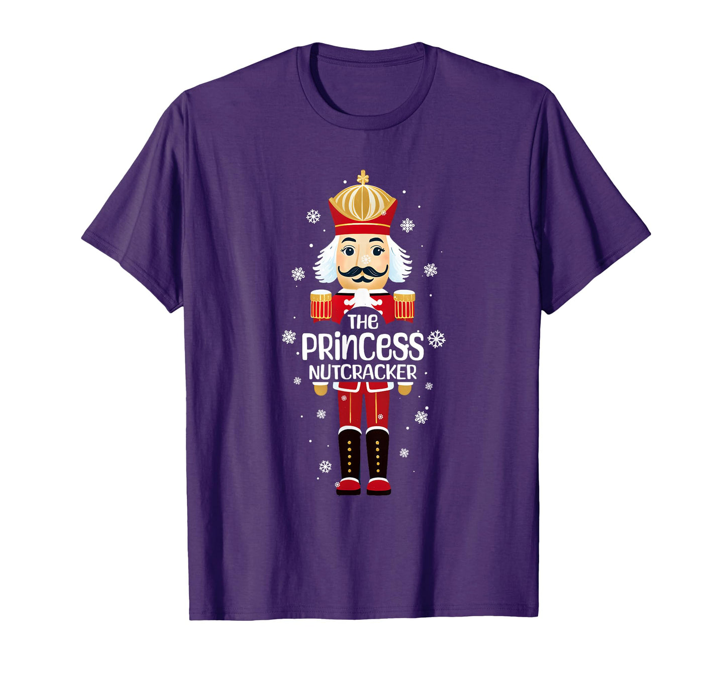 Princess Nutcracker Funny Christmas Family Matching Pajama T-Shirt