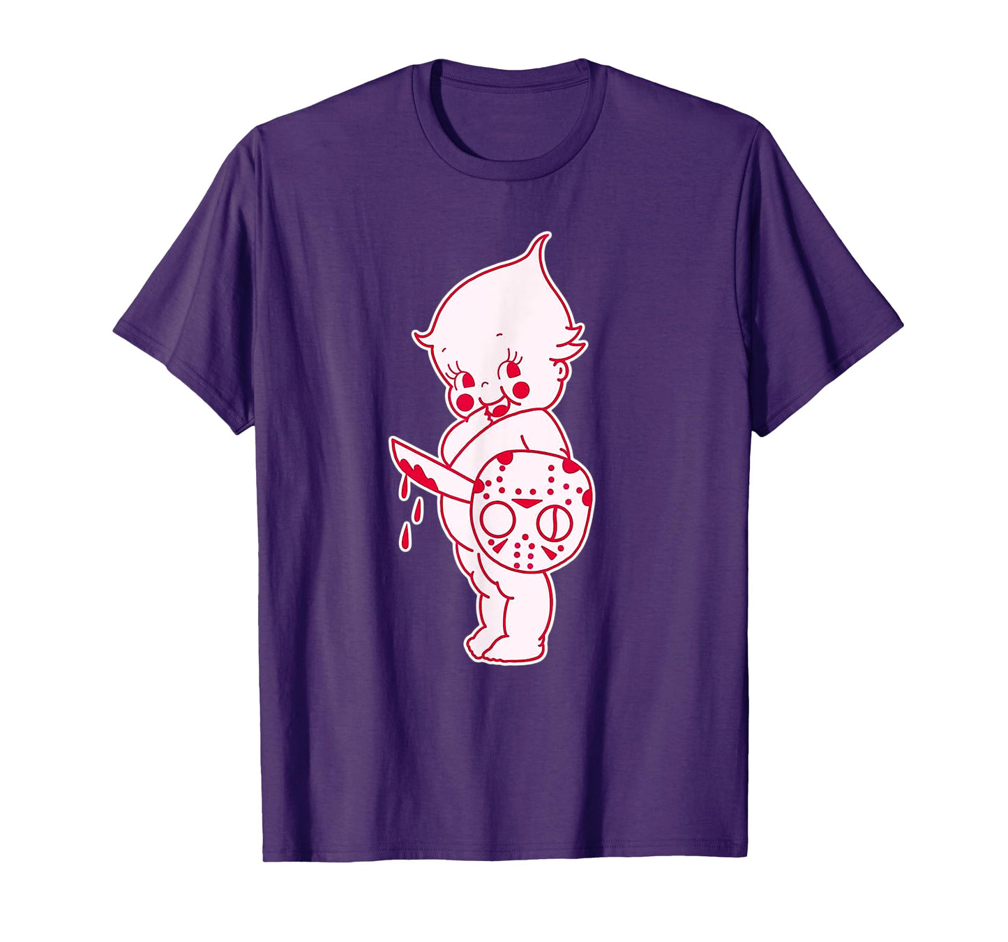 Kewpie Baby Horror Halloween Spooky Scary T-Shirt